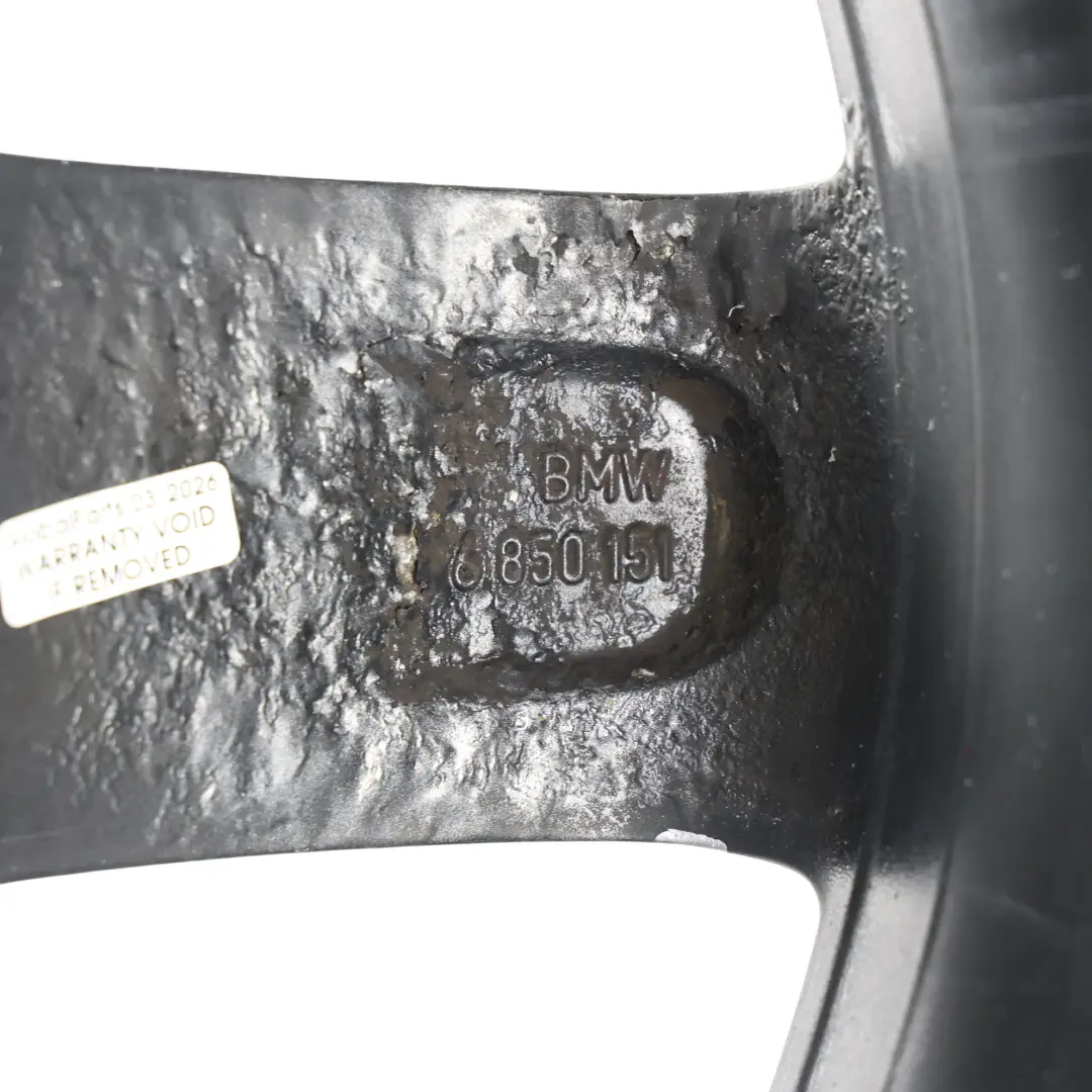 Graue Leicht metall felge 17" Sternspeiche ET:43 7,5J für BMW F20 F21 F22 mit Teilenummer 6850151 BMW F20 F21 F22 Graue Leicht metall felge 17" Sternspeiche ET:43 7,5J - SKU 6850151-14 - Teilenummer 6850151