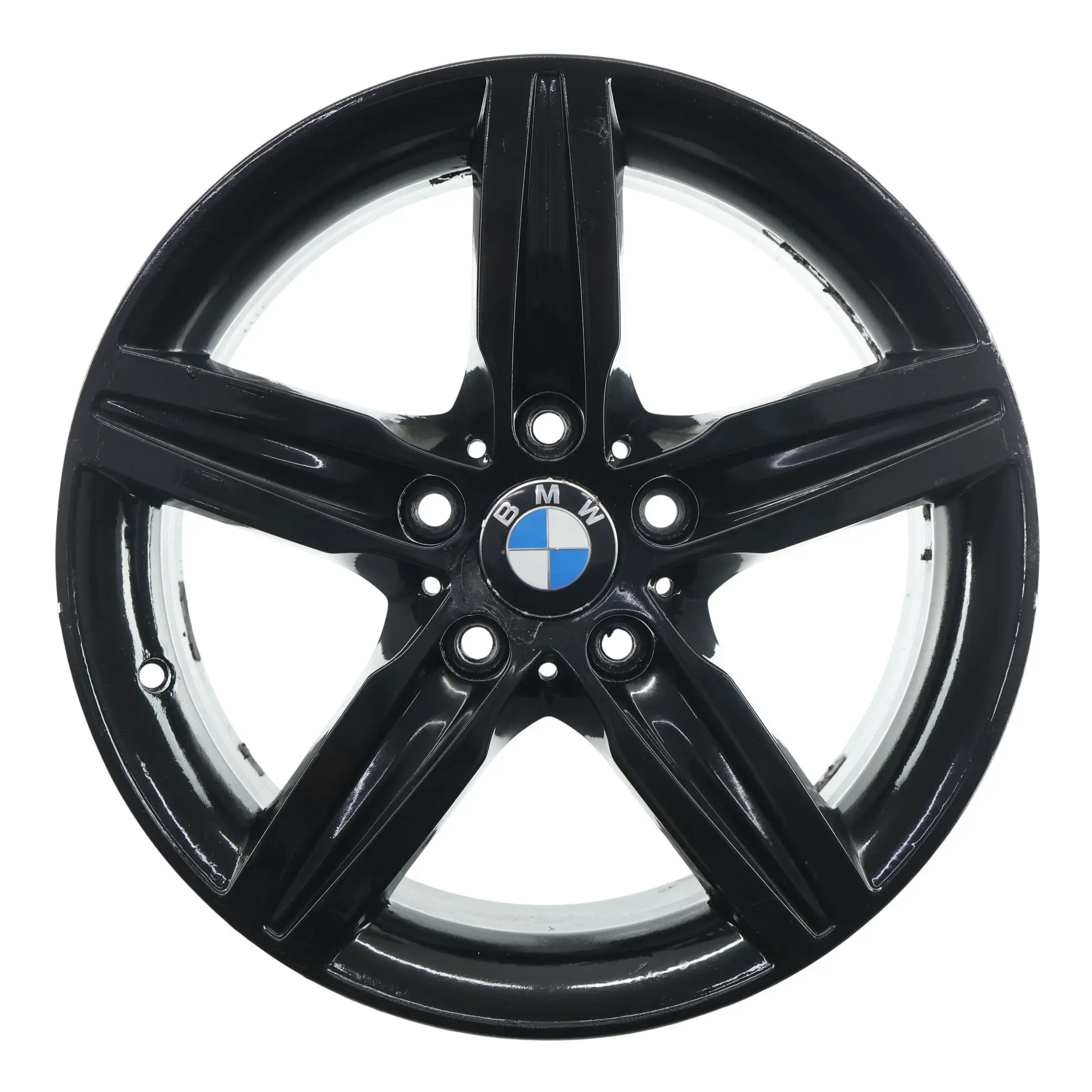 BMW F20 F21 Llanta Aleación Negra 17" Estrella Spoke 379 ET:43 7,5J 6850151