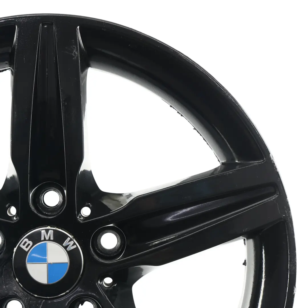 BMW F20 F21 Jante Alliage Noir 17" Flèche L'étoile 379 ET:43 7,5J - SKU 6850151-16 - Numéro de pièce 6850151