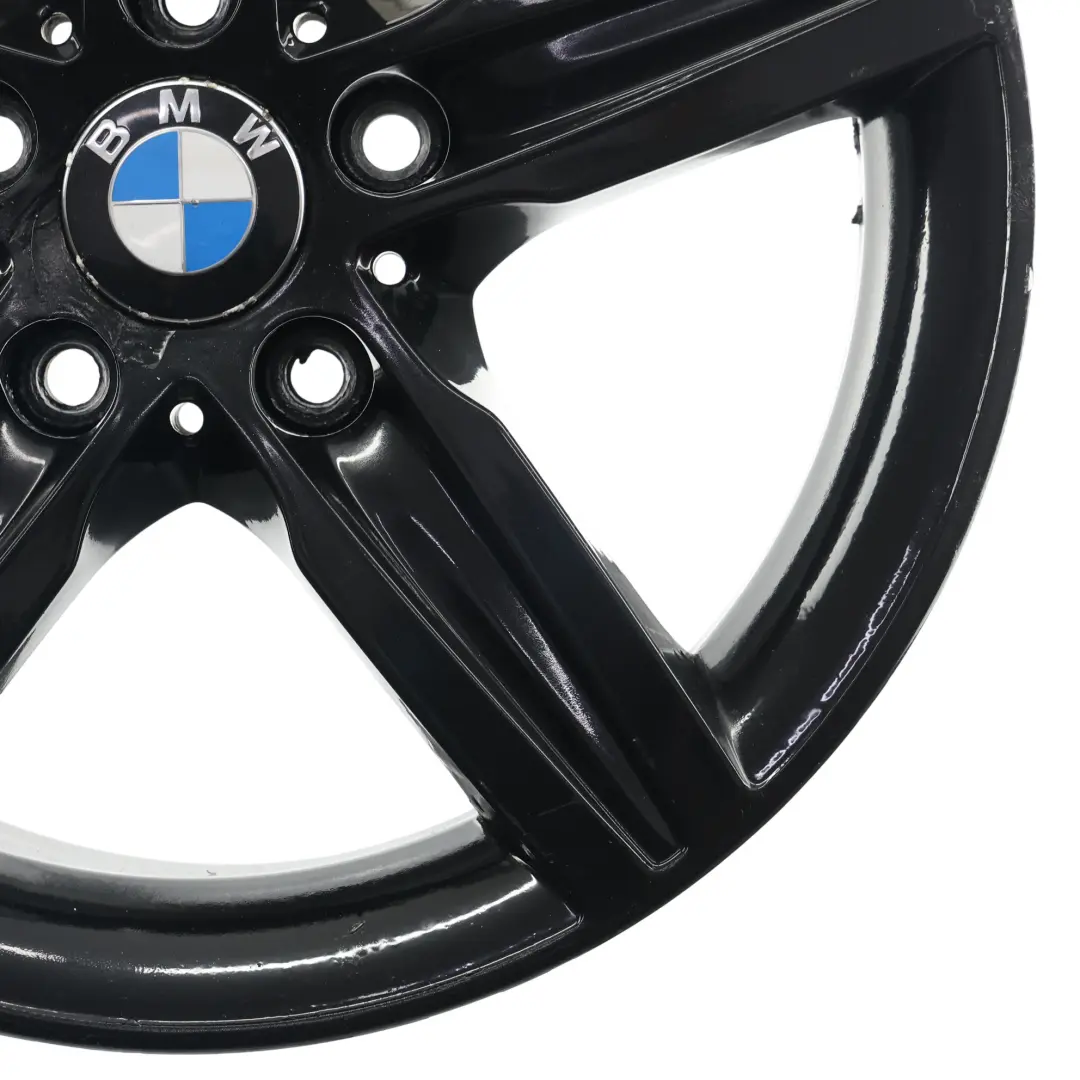 Rim Alloy Black 17" Star Spoke 379 ET:43 7,5J to BMW F20 F21 Wheel with Part number 6850151 BMW F20 F21 Wheel Rim Alloy Black 17" Star Spoke 379 ET:43 7,5J - SKU 6850151-16 - Part number 6850151