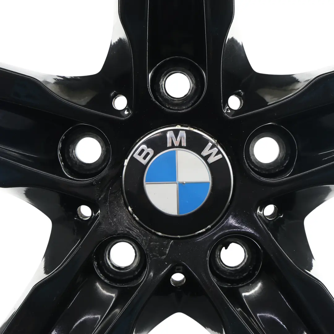 BMW F20 F21 Wheel Rim Alloy Black 17" Star Spoke 379 ET:43 7,5J - SKU 6850151-16 - Part number 6850151