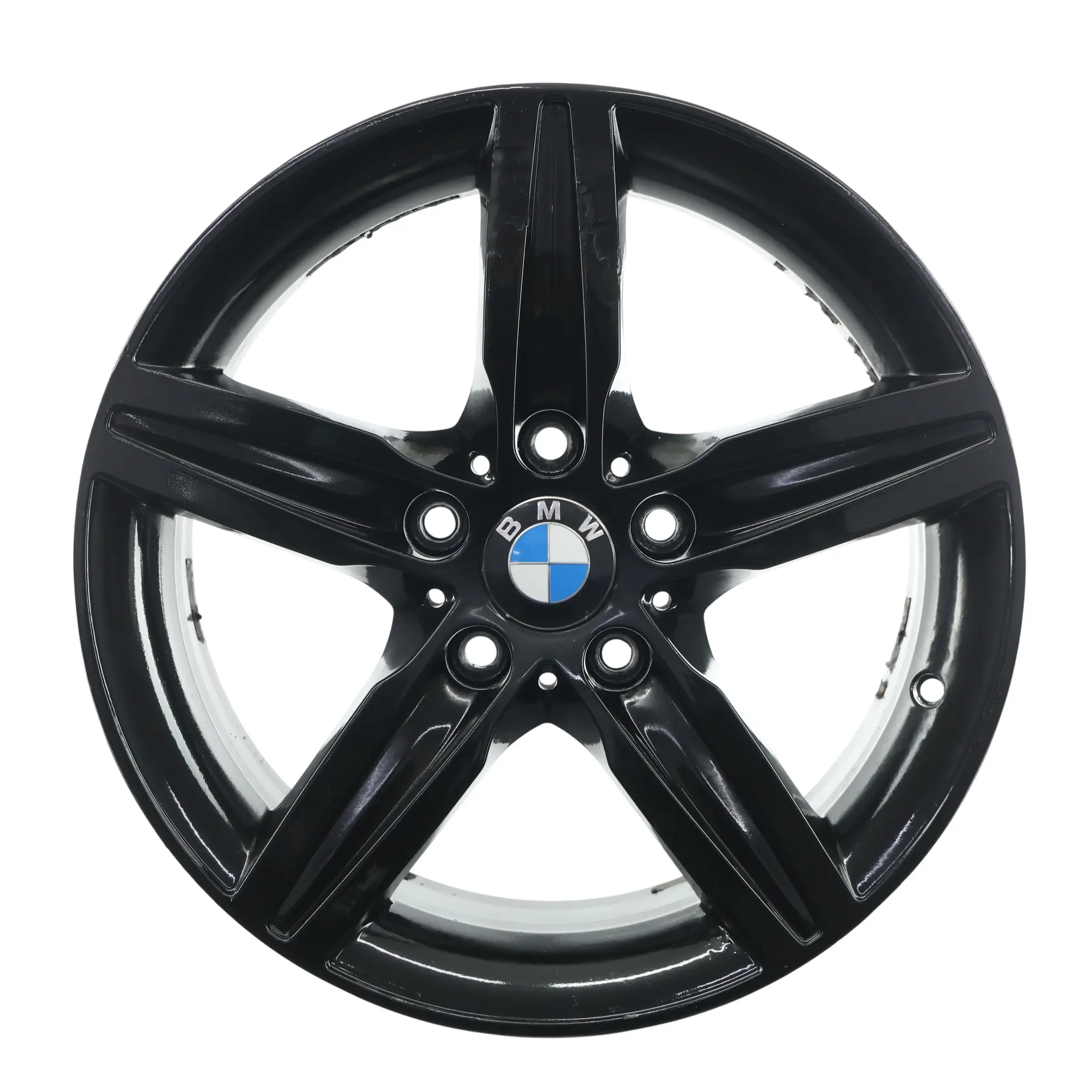 BMW F20 F21 F22 F23 Wheel Rim Alloy Black 17" Star Spoke 379 ET:43 7,5J 6850151