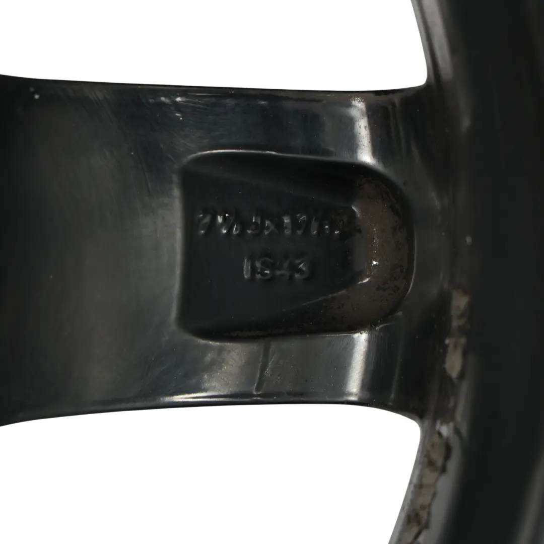 BMW F20 F21 F22 F23 Felge Alu Schwarz 17" Stern Speiche 379 ET:43 7,5J - SKU 6850151-18 - Teilenummer 6850151