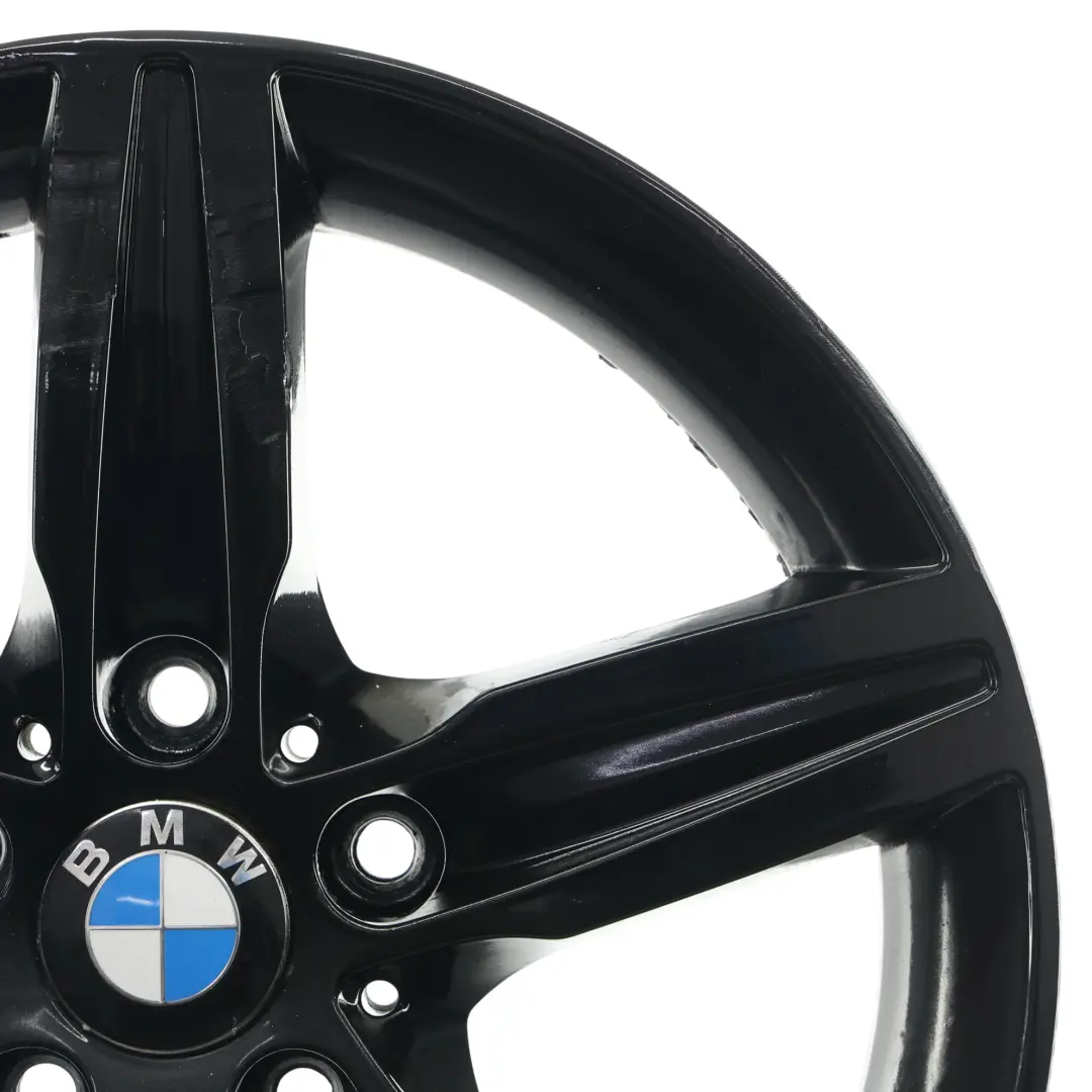 BMW F20 F21 F22 F23 Jante Alliage Noir 17" Star Spoke 379 ET:43 7,5J - SKU 6850151-18 - Numéro de pièce 6850151