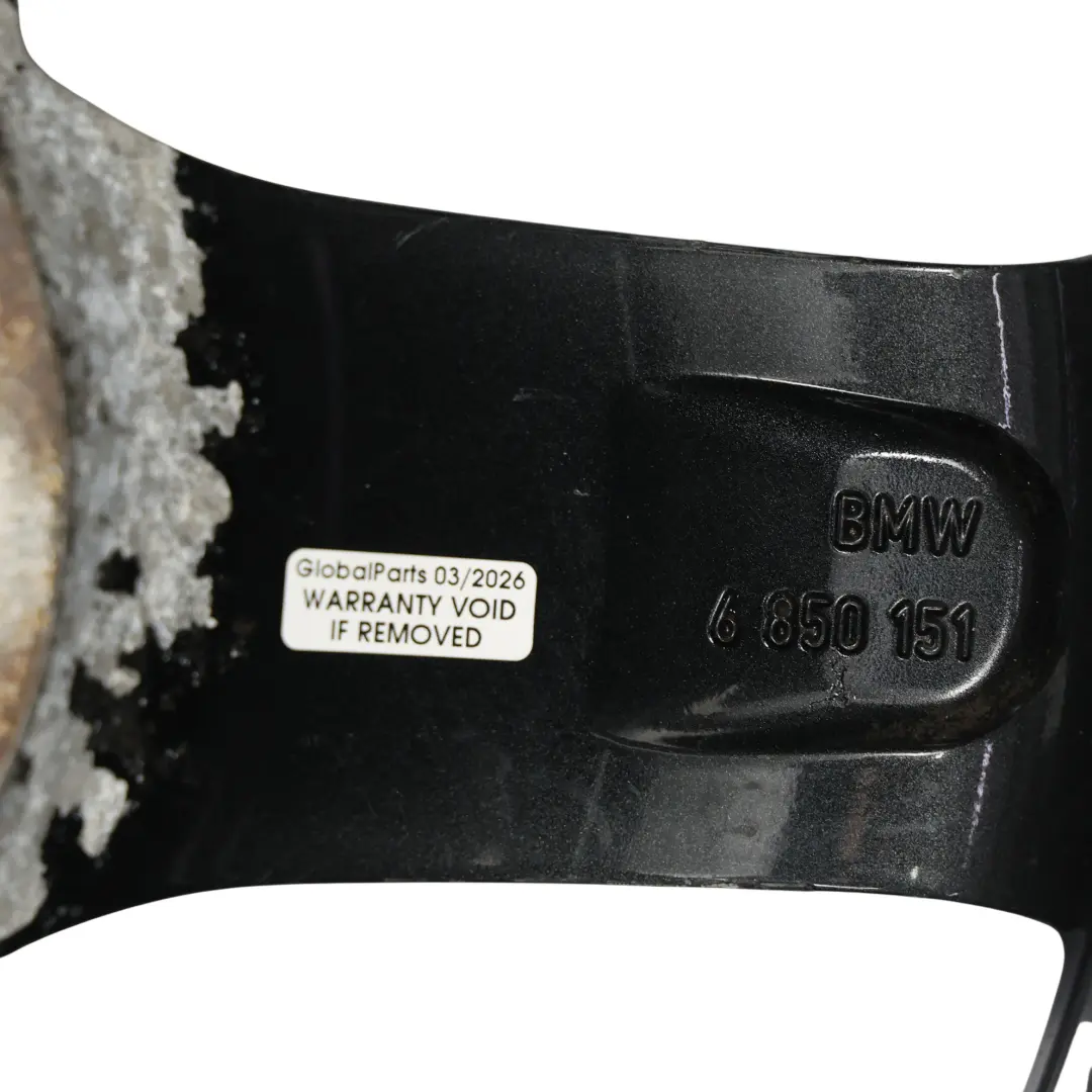 BMW F20 F21 F22 F23 Alu Felge Alufelge 17" 7,5J Stern Speiche 379 ET:43 - SKU 6850151-2 - Teilenummer 6850151