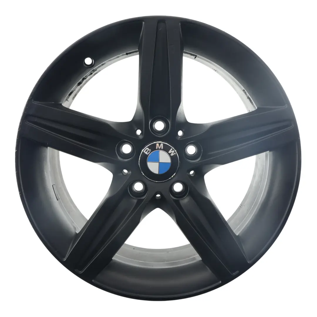 Cerchione Lega Nero 17" Star Spoke 379 7.5J ET43 per BMW F20 F21 F22 con numero di parte 6850151 BMW F20 F21 F22 Cerchione Lega Nero 17" Star Spoke 379 7.5J ET43 - SKU 6850151-21 - Numero di parte 6850151