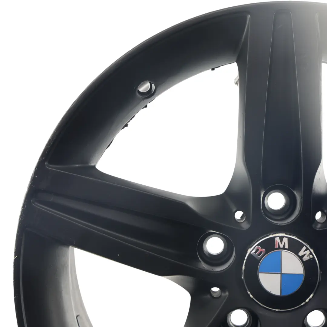 BMW F20 F21 F22 Black Alloy Wheel Rim 17" Star Spoke 379 7.5J ET43 - SKU 6850151-21 - Part number 6850151