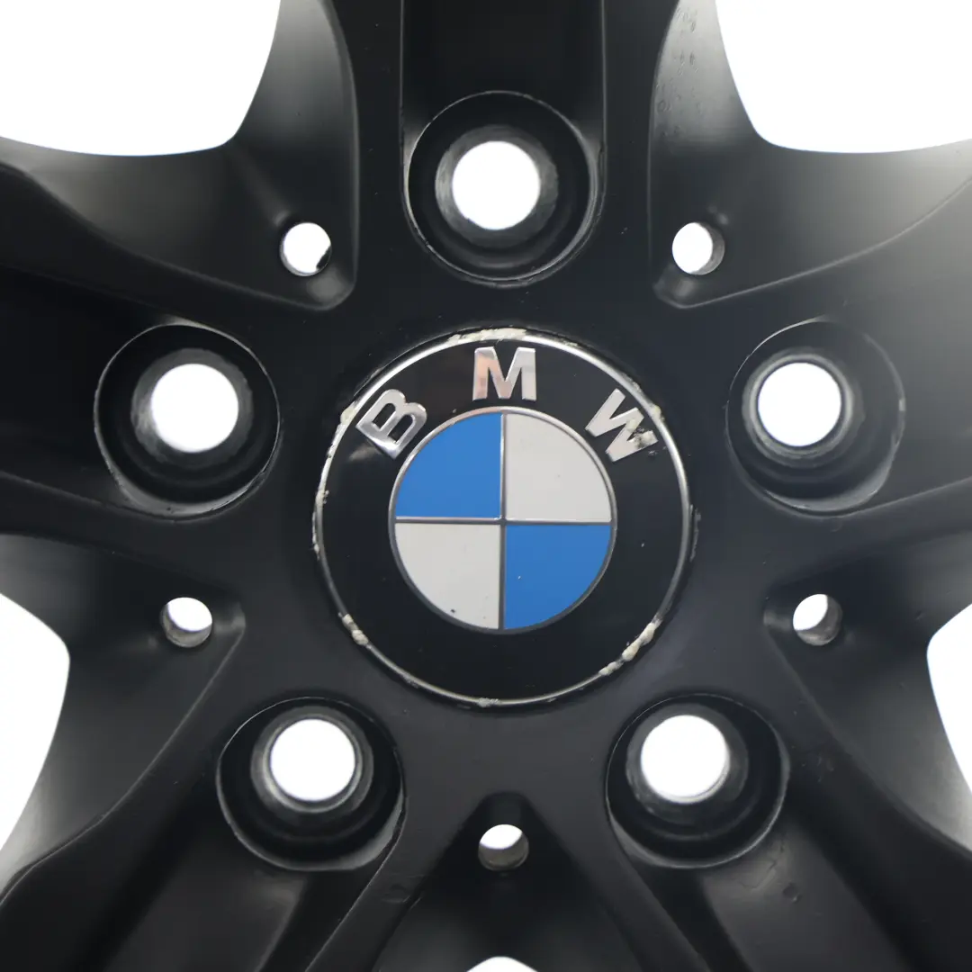 Schwarz Alu Felge 17" Stern Speiche 379 7.5J ET43 für BMW F20 F21 F22 mit Teilenummer 6850151 BMW F20 F21 F22 Schwarz Alu Felge 17" Stern Speiche 379 7.5J ET43 - SKU 6850151-21 - Teilenummer 6850151