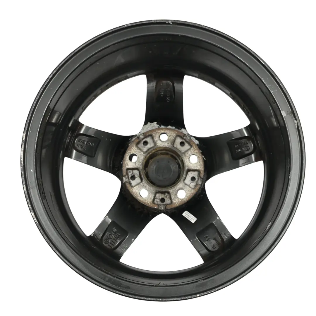 BMW F20 F21 F22 Llanta de Aleacion Negra 17" Star Spoke 379 ET:43 7,5J - SKU 6850151-4 - Número de pieza 6850151