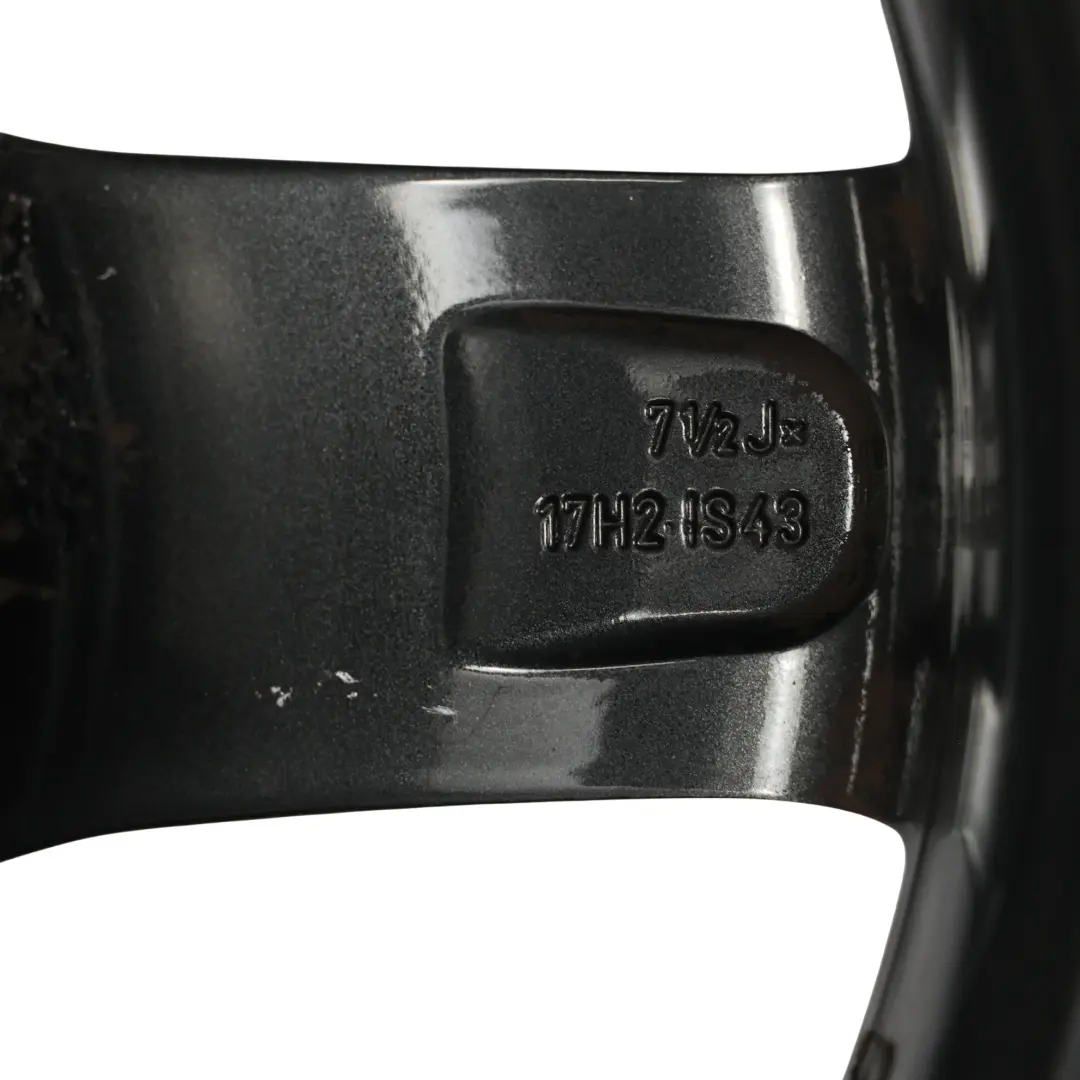 Schwarz Alu Felge Alufelge 17" 7,5J Sternspeiche 379 für BMW F20 F21 F22 mit Teilenummer 6850151 BMW F20 F21 F22 Schwarz Alu Felge Alufelge 17" 7,5J Sternspeiche 379 - SKU 6850151-4 - Teilenummer 6850151