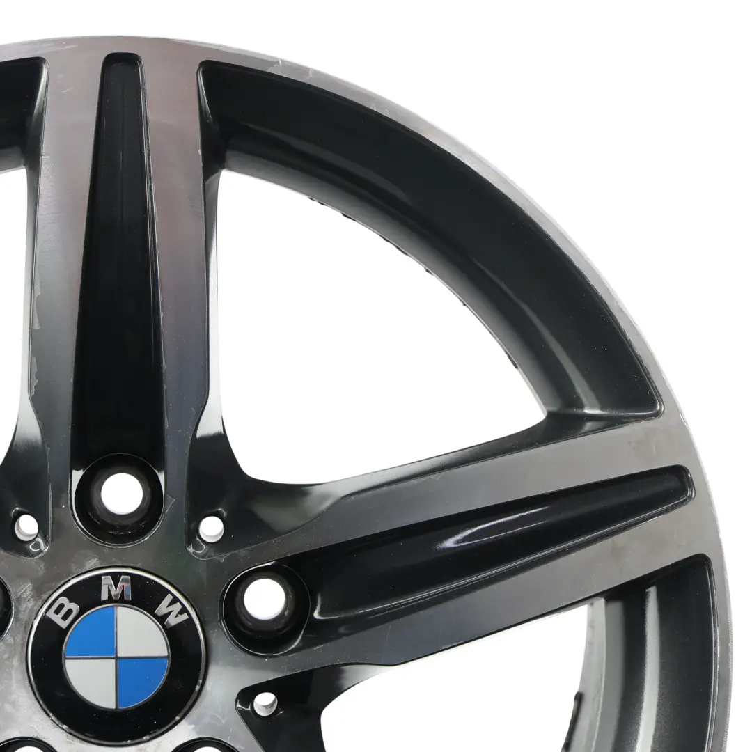BMW F20 F21 F22 Schwarz Alu Felge Alufelge 17" 7,5J Sternspeiche 379 - SKU 6850151-4 - Teilenummer 6850151