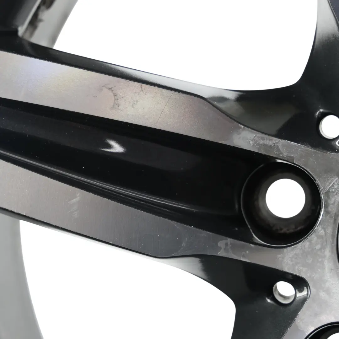 Schwarz Alu Felge Alufelge 17" 7,5J Sternspeiche 379 für BMW F20 F21 F22 mit Teilenummer 6850151 BMW F20 F21 F22 Schwarz Alu Felge Alufelge 17" 7,5J Sternspeiche 379 - SKU 6850151-4 - Teilenummer 6850151