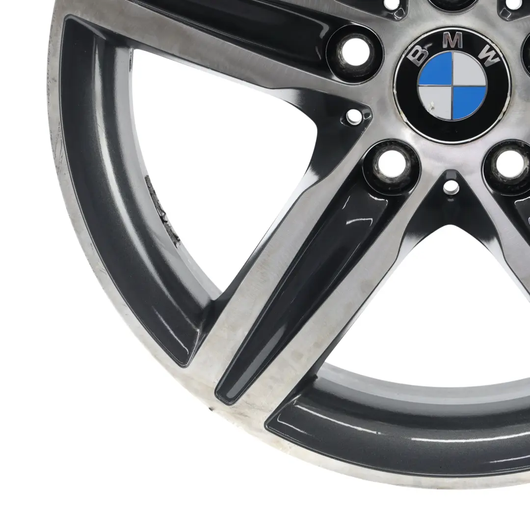 BMW F20 F21 F22 F23 Alloy Wheel Rim 17" Star Spoke 379 7,5J ET:43 - SKU 6850151-5 - Part number 6850151