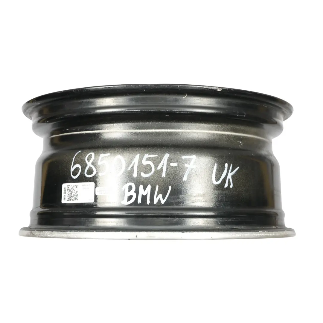 BMW F20 F21 Black Alloy Wheel Rim 17" Star Spoke 379 ET:43 7,5J - SKU 6850151-7 - Part number 6850151
