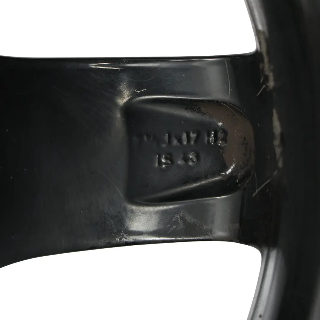 BMW F20 F21 Black Alloy Wheel Rim 17" Star Spoke 379 ET:43 7,5J - SKU 6850151-7 - Part number 6850151