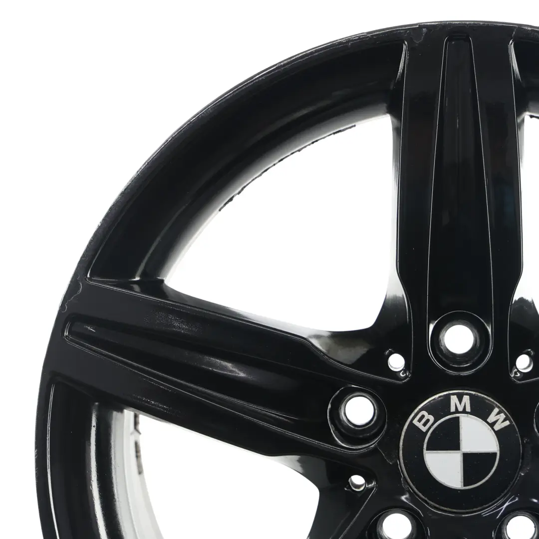 Alloy Wheel Rim 17" Star Spoke 379 ET:43 7,5J to BMW F20 F21 Black with Part number 6850151 BMW F20 F21 Black Alloy Wheel Rim 17" Star Spoke 379 ET:43 7,5J - SKU 6850151-7 - Part number 6850151