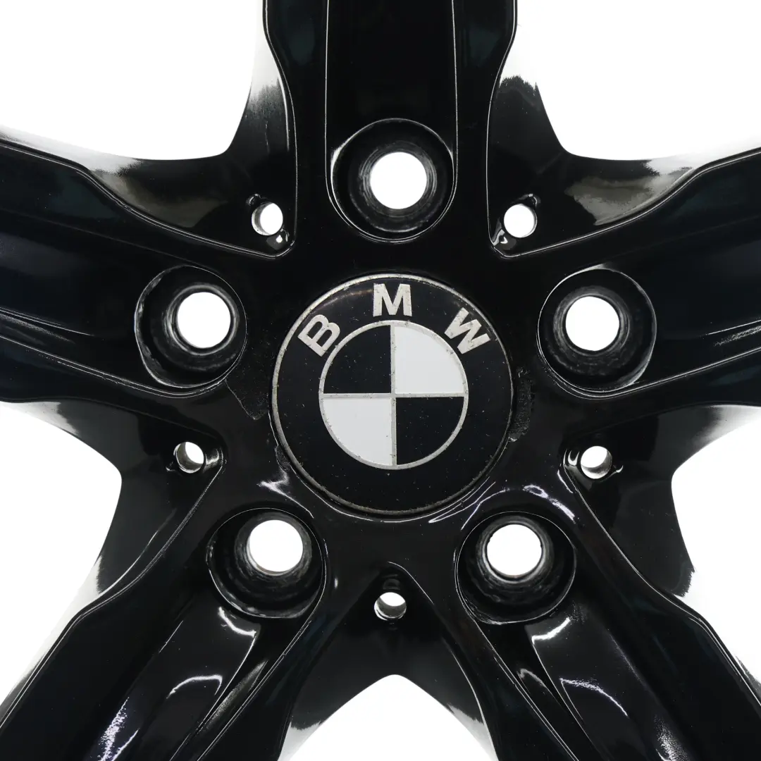 BMW F20 F21 Black Alloy Wheel Rim 17" Star Spoke 379 ET:43 7,5J - SKU 6850151-7 - Part number 6850151