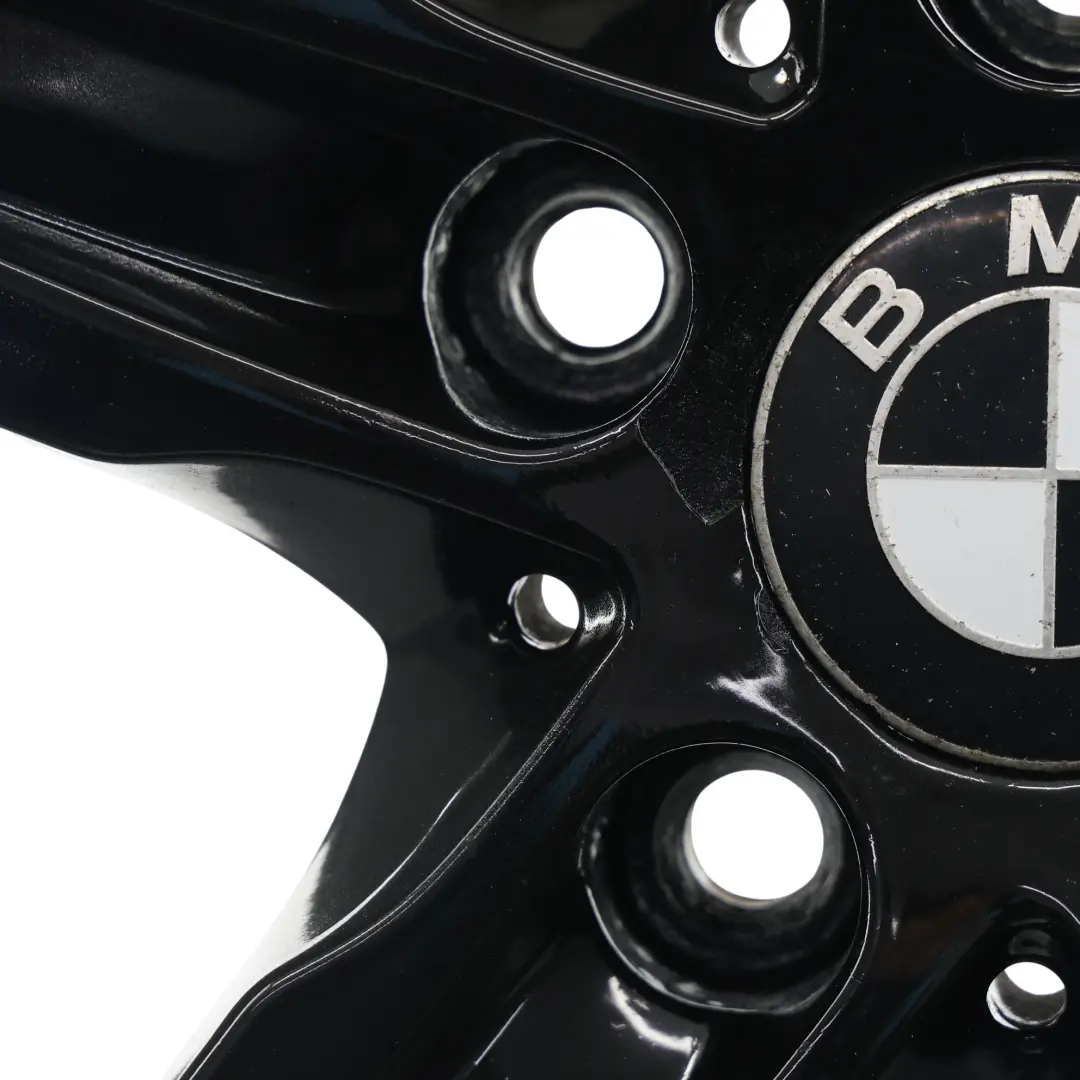BMW F20 F21 Black Alloy Wheel Rim 17" Star Spoke 379 ET:43 7,5J - SKU 6850151-7 - Part number 6850151