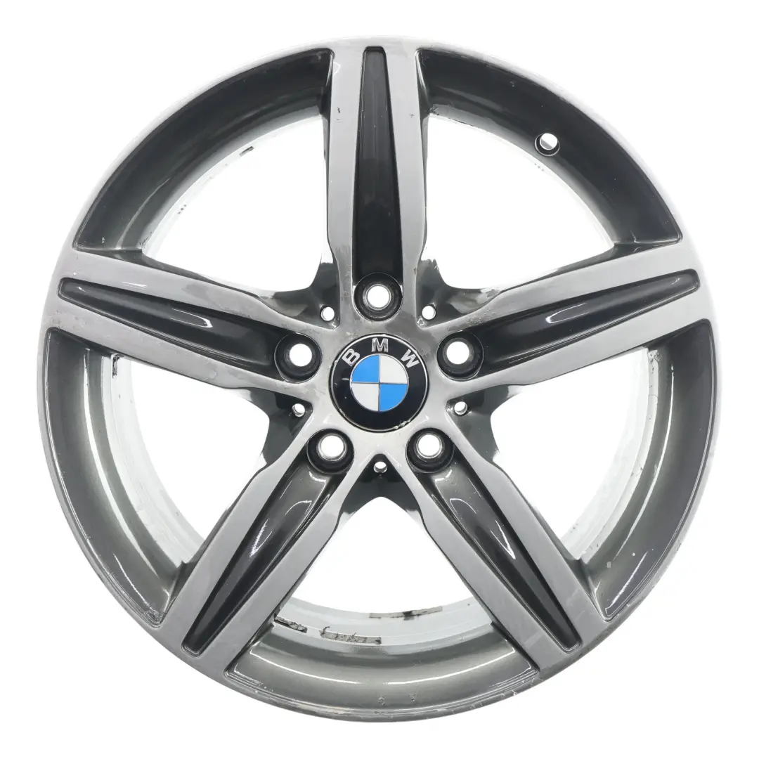 Alufelge Leichtmetallfelge 17" Sternspeiche 379 ET:43 7,5J für BMW F20 F21 mit Teilenummer 6850151 BMW F20 F21 Alufelge Leichtmetallfelge 17" Sternspeiche 379 ET:43 7,5J - SKU 6850151-8 - Teilenummer 6850151