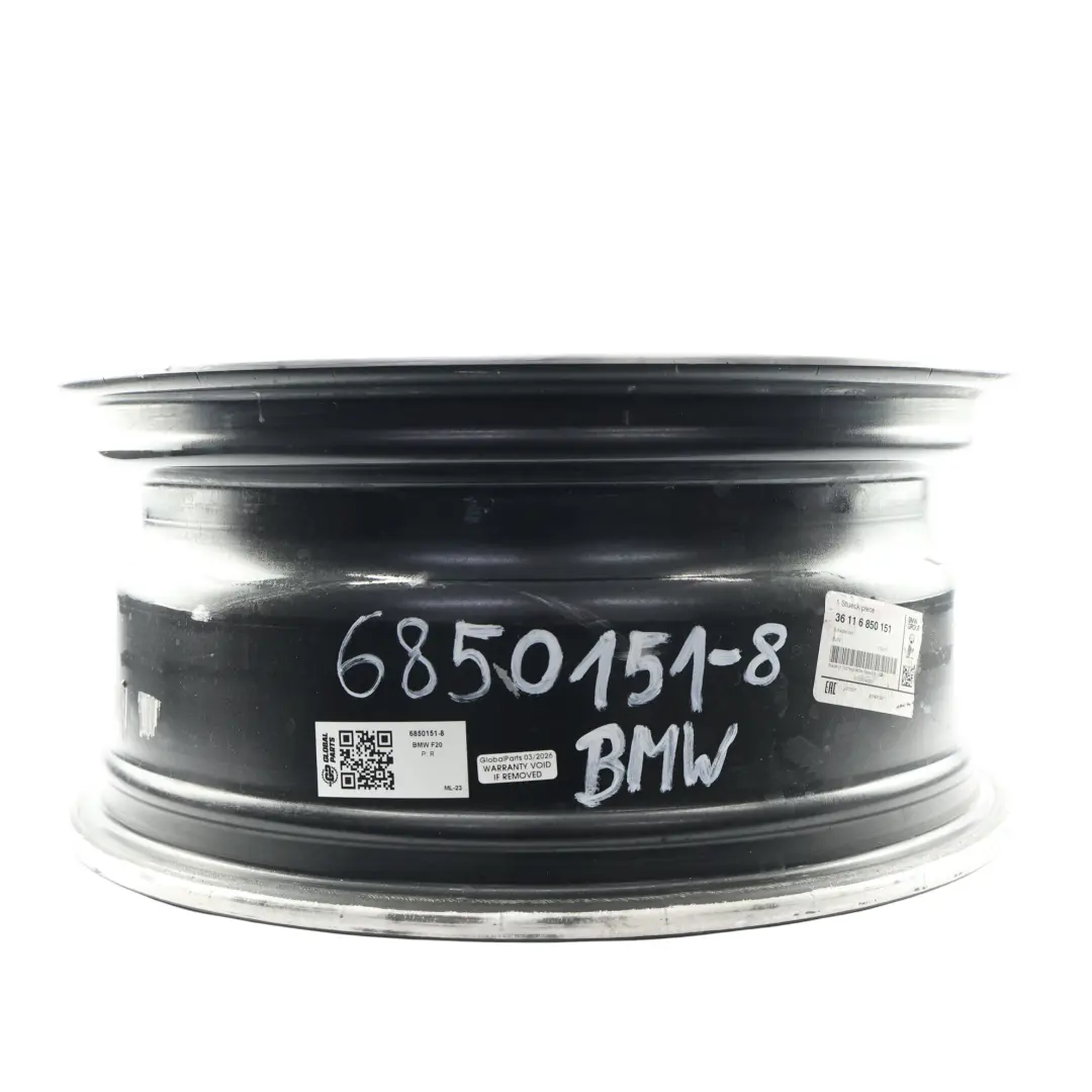 Cerchio In Lega 17" A Raggi Stellati 379 ET:43 7,5J per BMW F20 F21 con numero di parte 6850151 BMW F20 F21 Cerchio In Lega 17" A Raggi Stellati 379 ET:43 7,5J - SKU 6850151-8 - Numero di parte 6850151