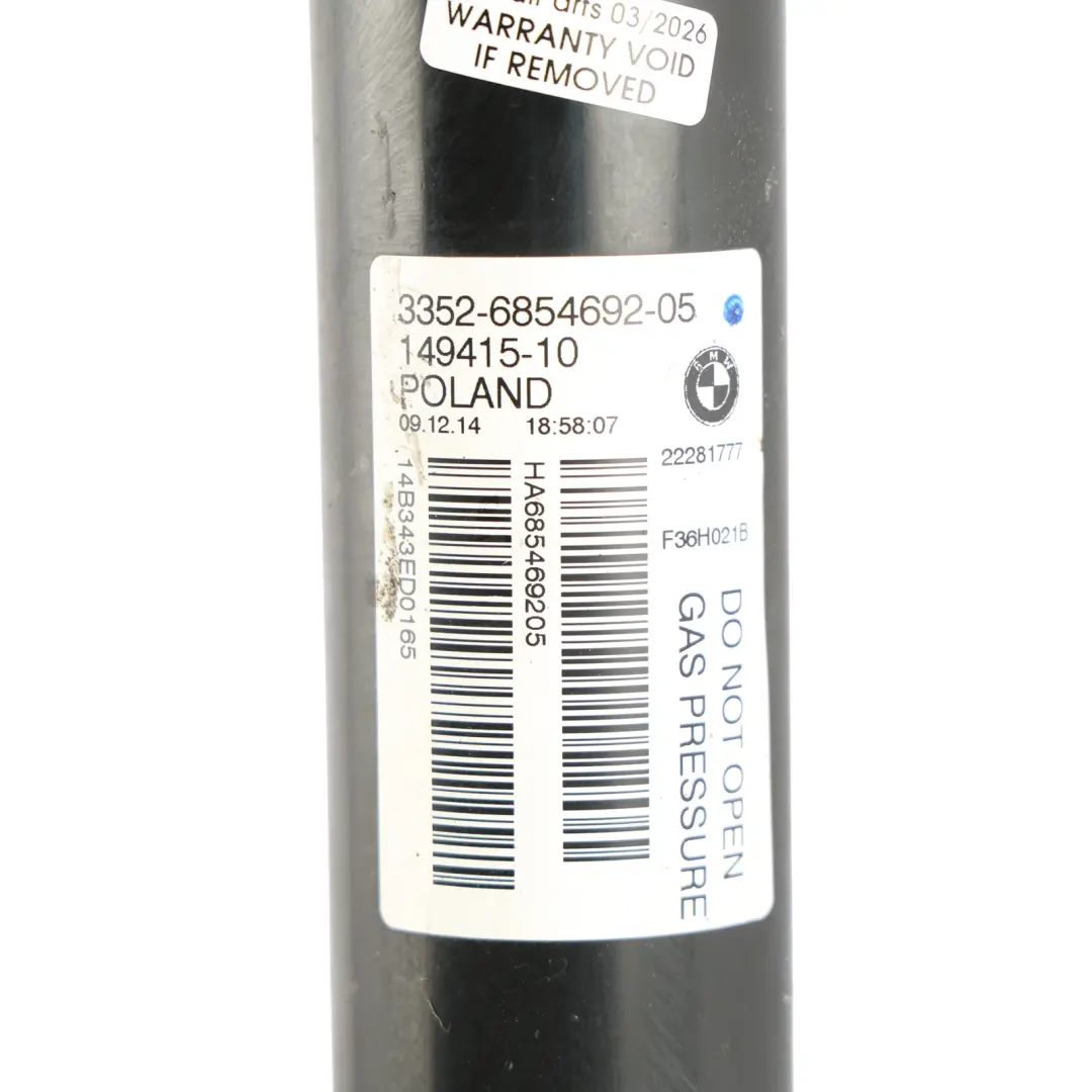 BMW F36 Gran Coupe Rear Shock Absorber Suspension Strut Left Right N/O/S - SKU 6854692 - Part number 6854692