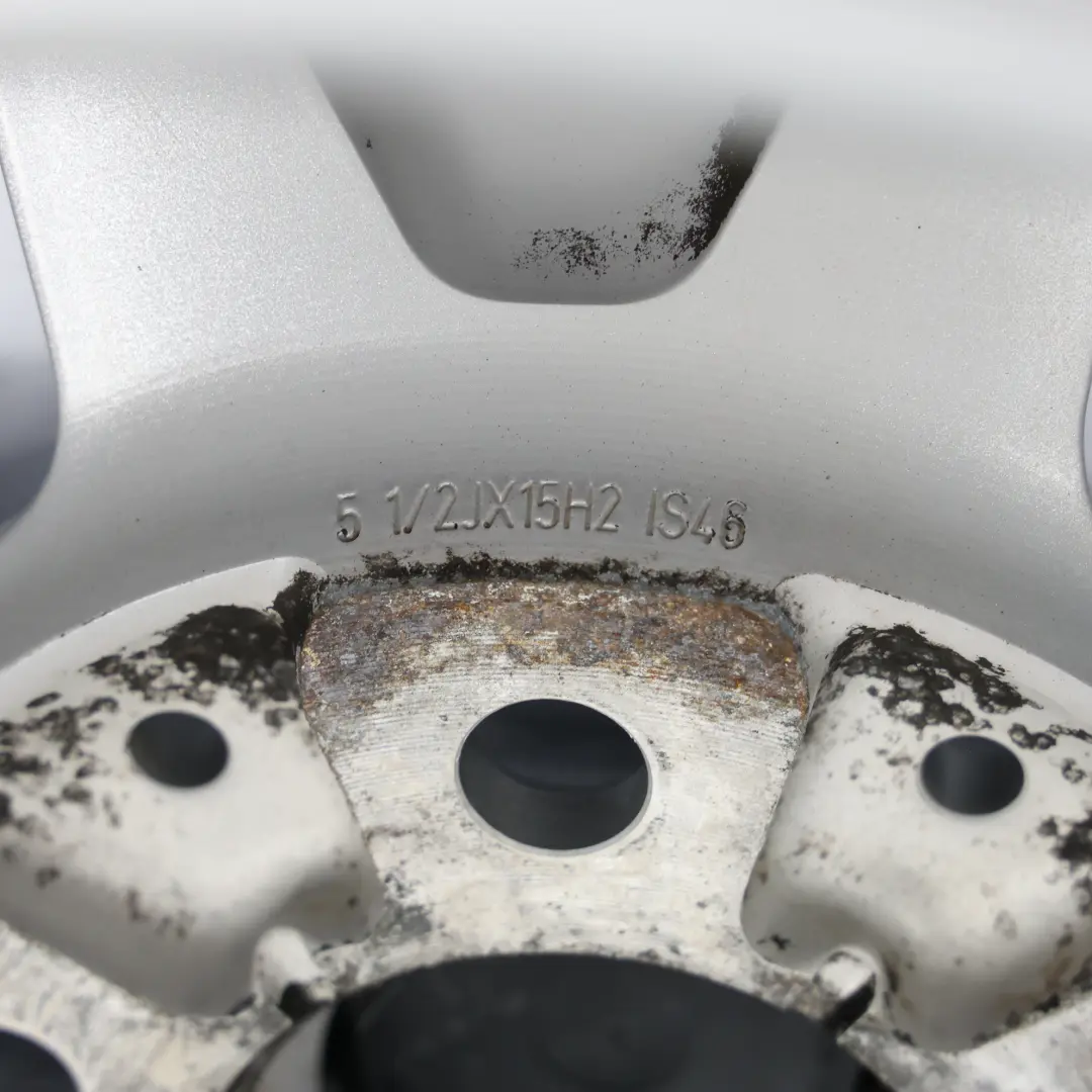 Alloy Rim 15" 5,5J ET:46 Heli Spoke 492 to Mini Cooper One F55 F56 F57 Wheel with Part number 6855101 Mini Cooper One F55 F56 F57 Wheel Alloy Rim 15" 5,5J ET:46 Heli Spoke 492 - SKU 6855101-1 - Part number 6855101