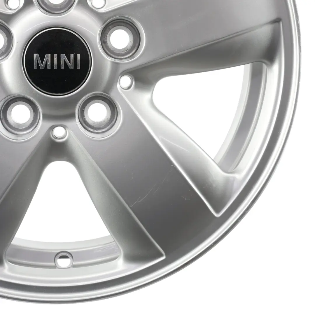Alloy Rim 15" 5,5J ET:46 Heli Spoke 492 to Mini Cooper One F55 F56 F57 Wheel with Part number 6855101 Mini Cooper One F55 F56 F57 Wheel Alloy Rim 15" 5,5J ET:46 Heli Spoke 492 - SKU 6855101-1 - Part number 6855101