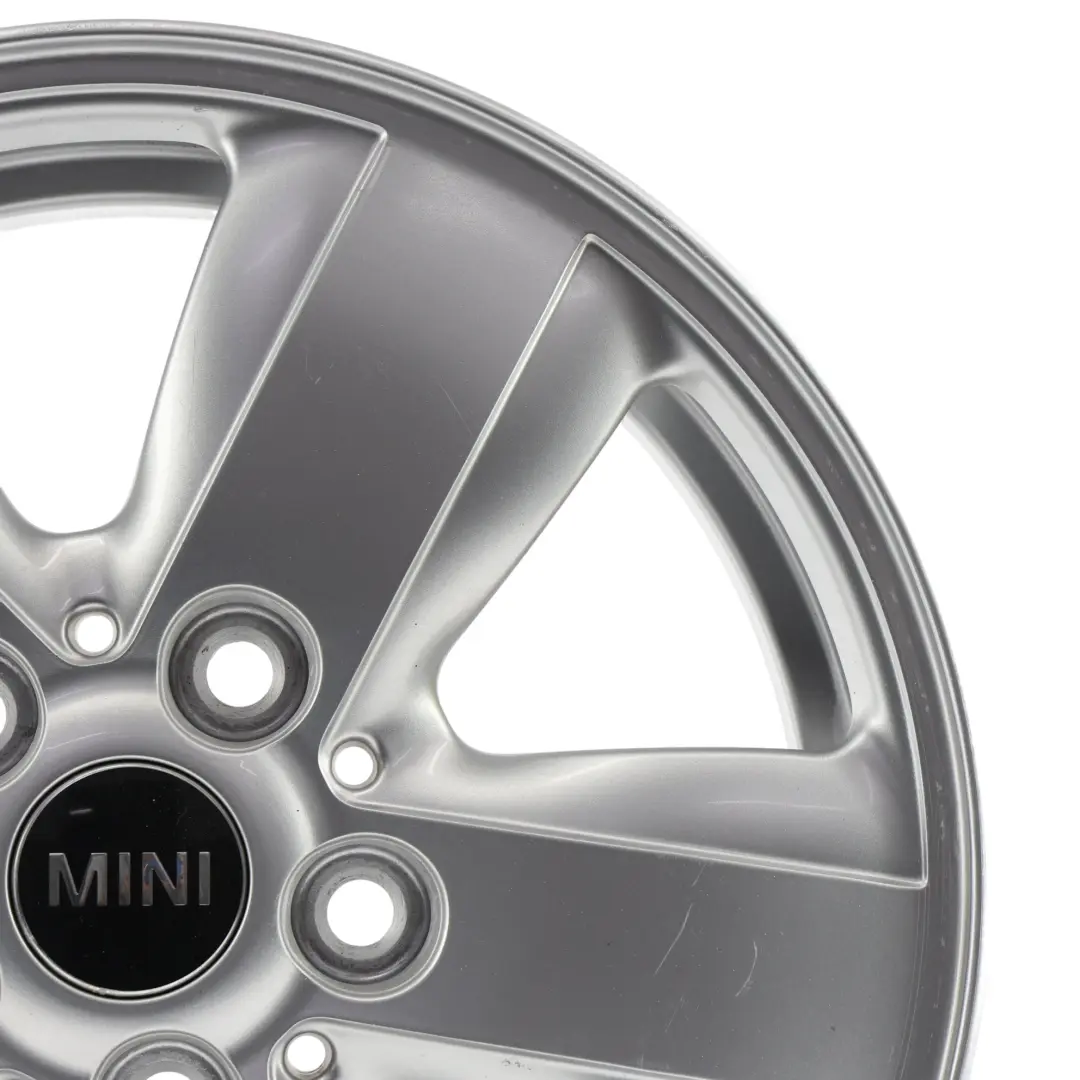 Alloy Rim 15" 5,5J ET:46 Heli Spoke 492 to Mini Cooper One F55 F56 F57 Wheel with Part number 6855101 Mini Cooper One F55 F56 F57 Wheel Alloy Rim 15" 5,5J ET:46 Heli Spoke 492 - SKU 6855101-2 - Part number 6855101
