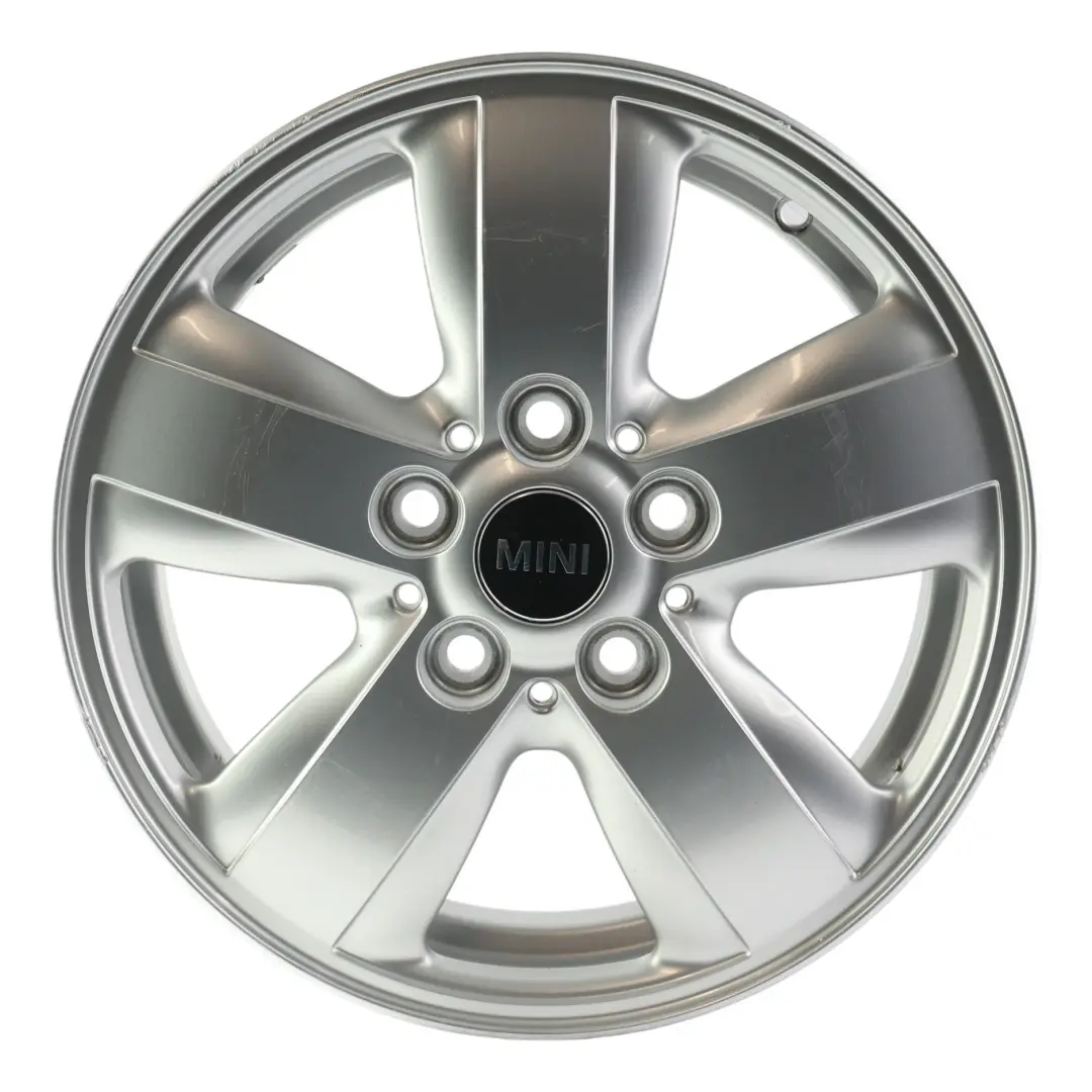 Alloy Rim 15" 5,5J ET:46 Heli Spoke 492 to Mini Cooper One F55 F56 F57 Wheel with Part number 6855101 Mini Cooper One F55 F56 F57 Wheel Alloy Rim 15" 5,5J ET:46 Heli Spoke 492 - SKU 6855101-3 - Part number 6855101