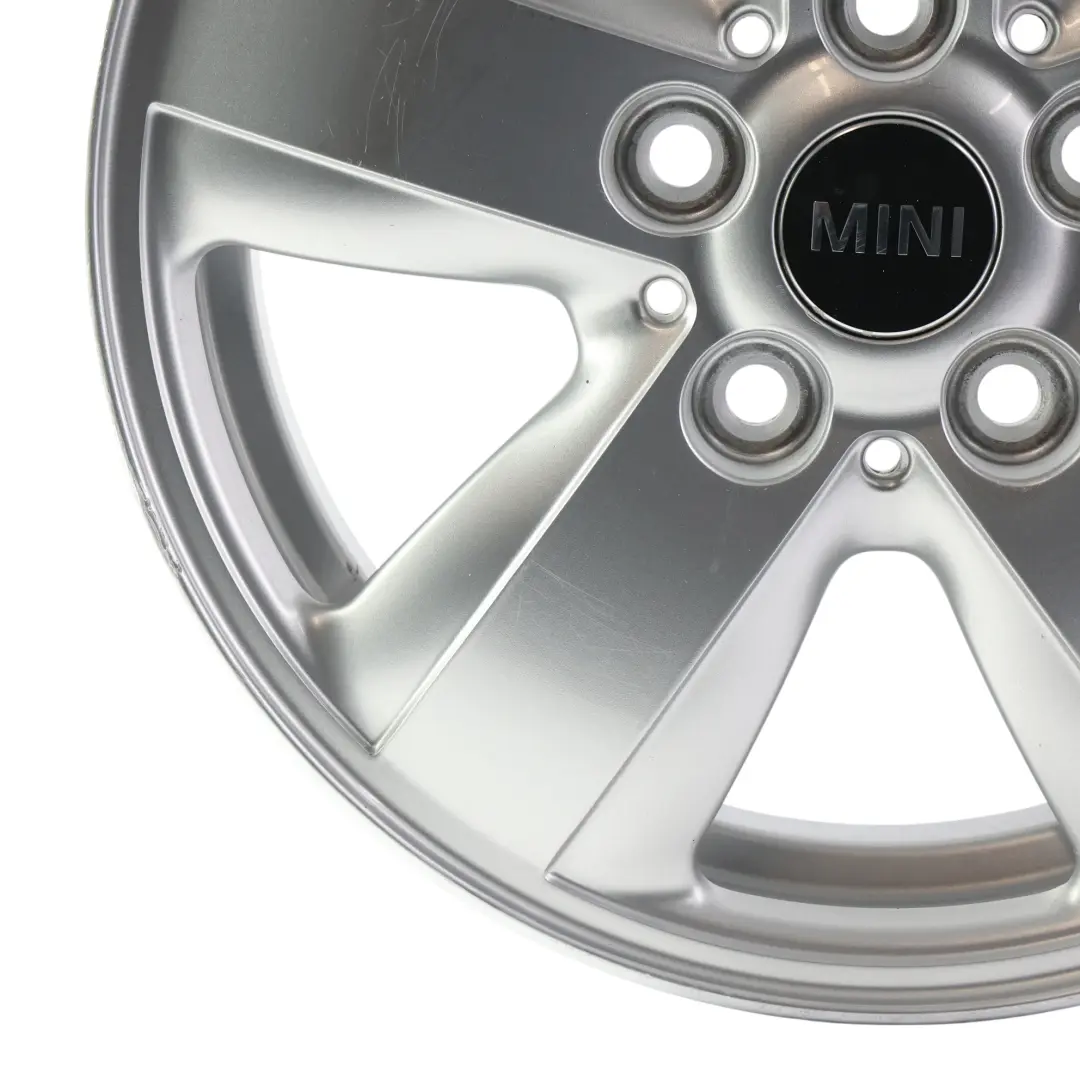 Alloy Rim 15" 5,5J ET:46 Heli Spoke 492 to Mini Cooper One F55 F56 F57 Wheel with Part number 6855101 Mini Cooper One F55 F56 F57 Wheel Alloy Rim 15" 5,5J ET:46 Heli Spoke 492 - SKU 6855101-3 - Part number 6855101