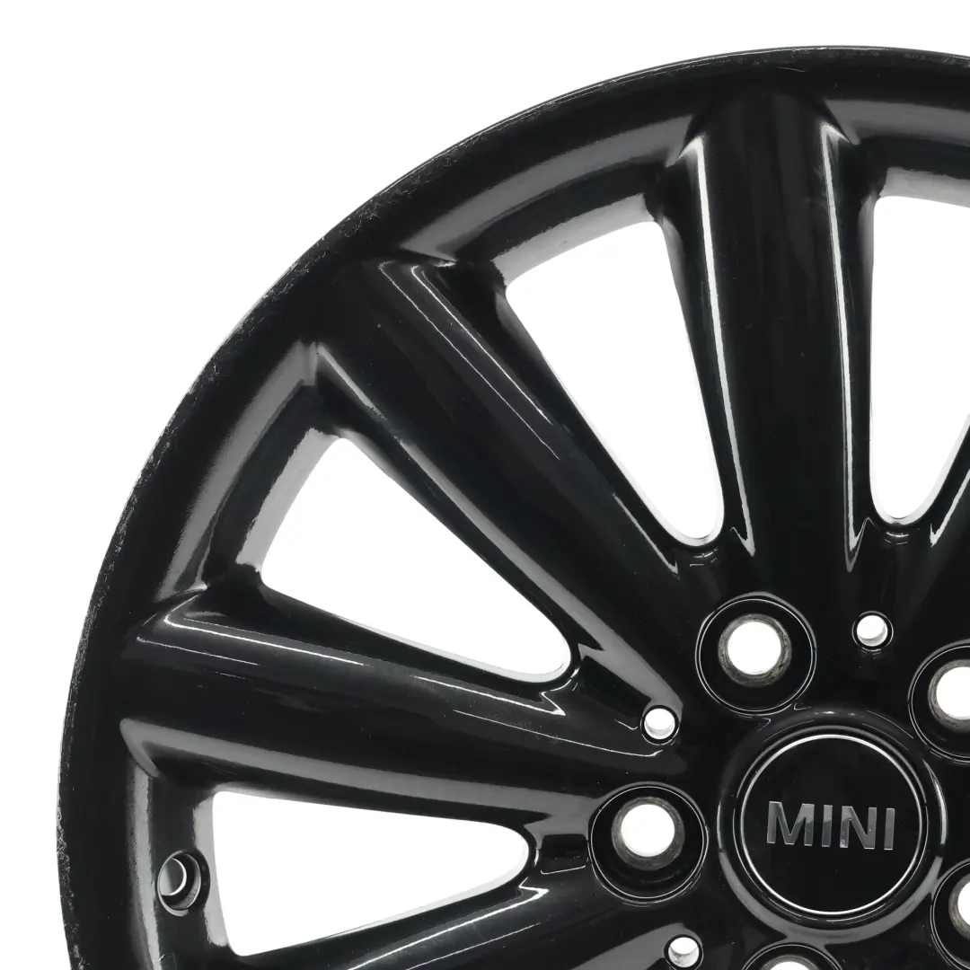 Mini Cooper F55 F56 Schwarz Alufelge 17" ET:54 7J Cosmos Speiche 499 - SKU 6855109-1 - Teilenummer 6855109