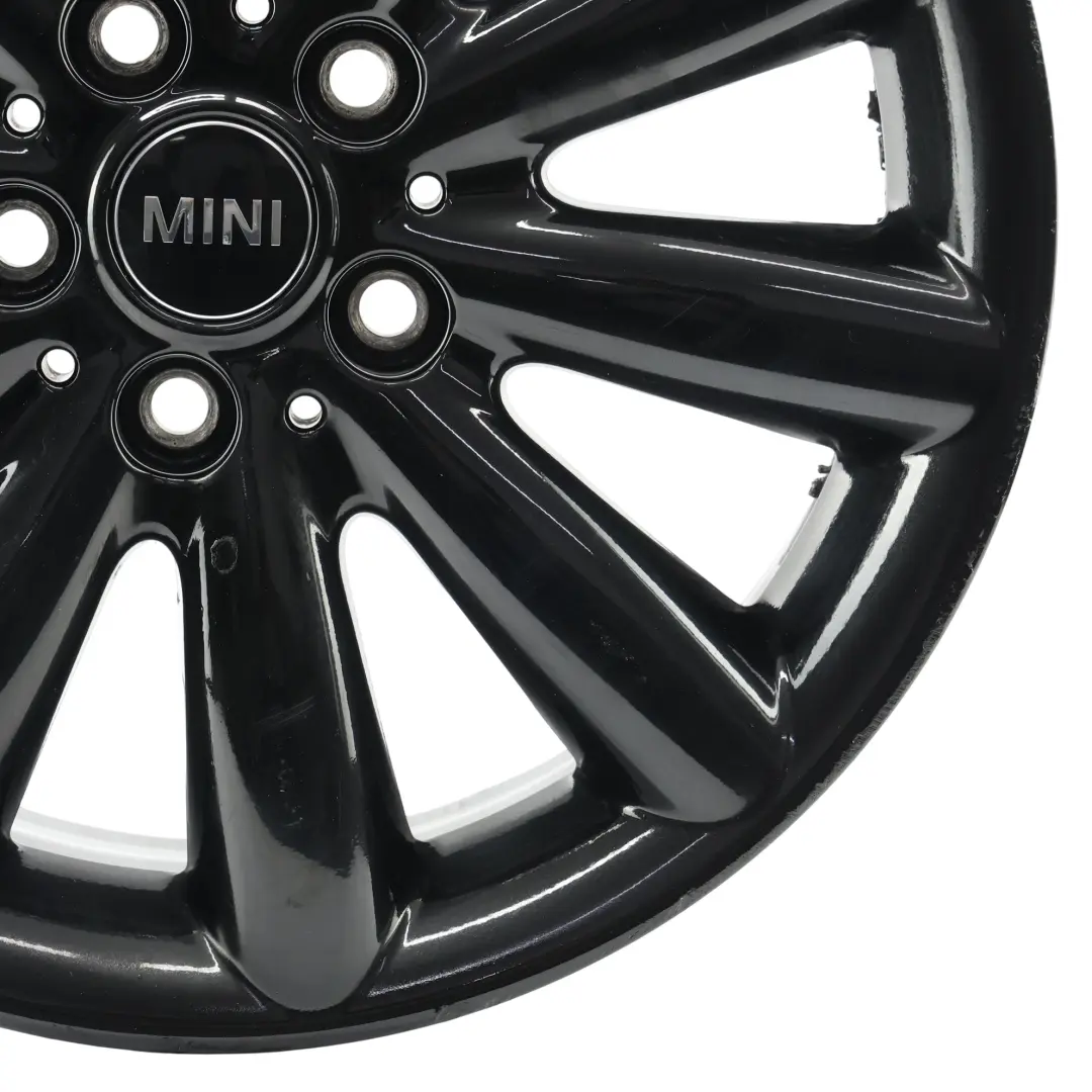 Nero Cerchio in lega 17" ET:54 7J Cosmos Spoke 499 per Mini Cooper F55 F56 con numero di parte 6855109 Mini Cooper F55 F56 Nero Cerchio in lega 17" ET:54 7J Cosmos Spoke 499 - SKU 6855109-1 - Numero di parte 6855109