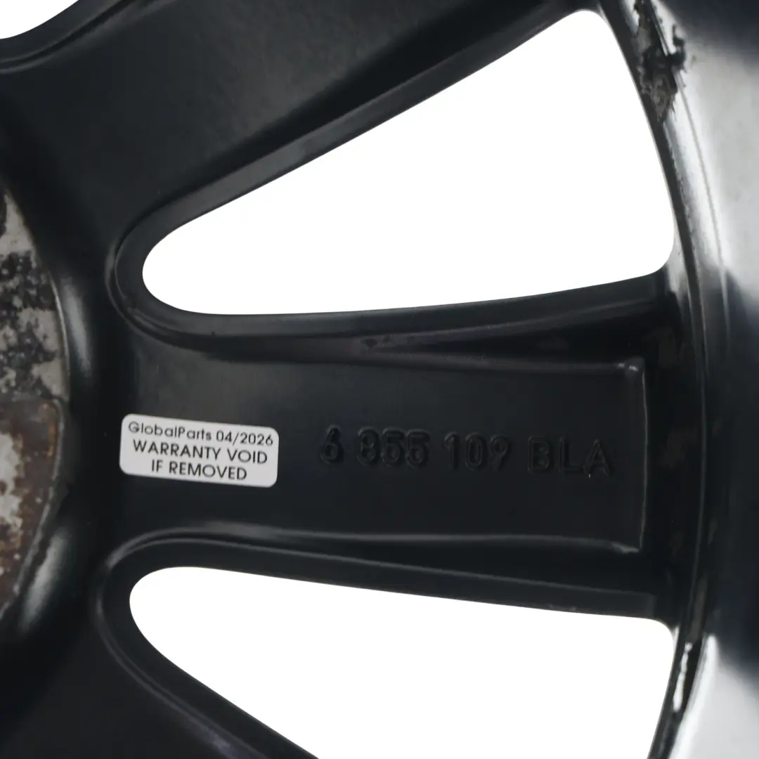 Mini Cooper F55 F56 Nero Cerchio in lega 17" ET:54 7J Cosmos Spoke 499 - SKU 6855109-2 - Numero di parte 6855109