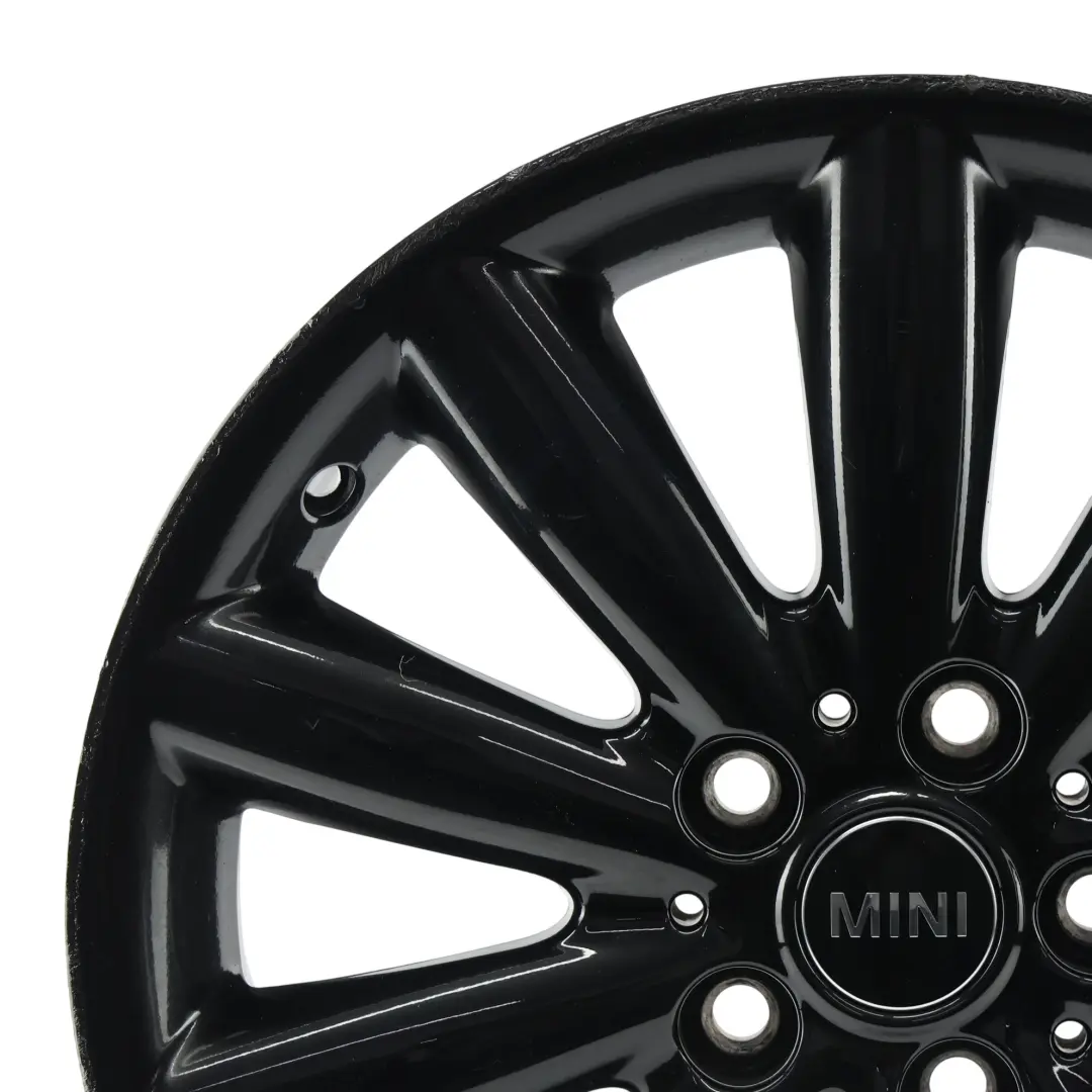 Alloy Rim Black 17" ET:54 7J Cosmos Spoke 499 to Mini Cooper F55 F56 Wheel with Part number 6855109 Mini Cooper F55 F56 Wheel Alloy Rim Black 17" ET:54 7J Cosmos Spoke 499 - SKU 6855109-2 - Part number 6855109