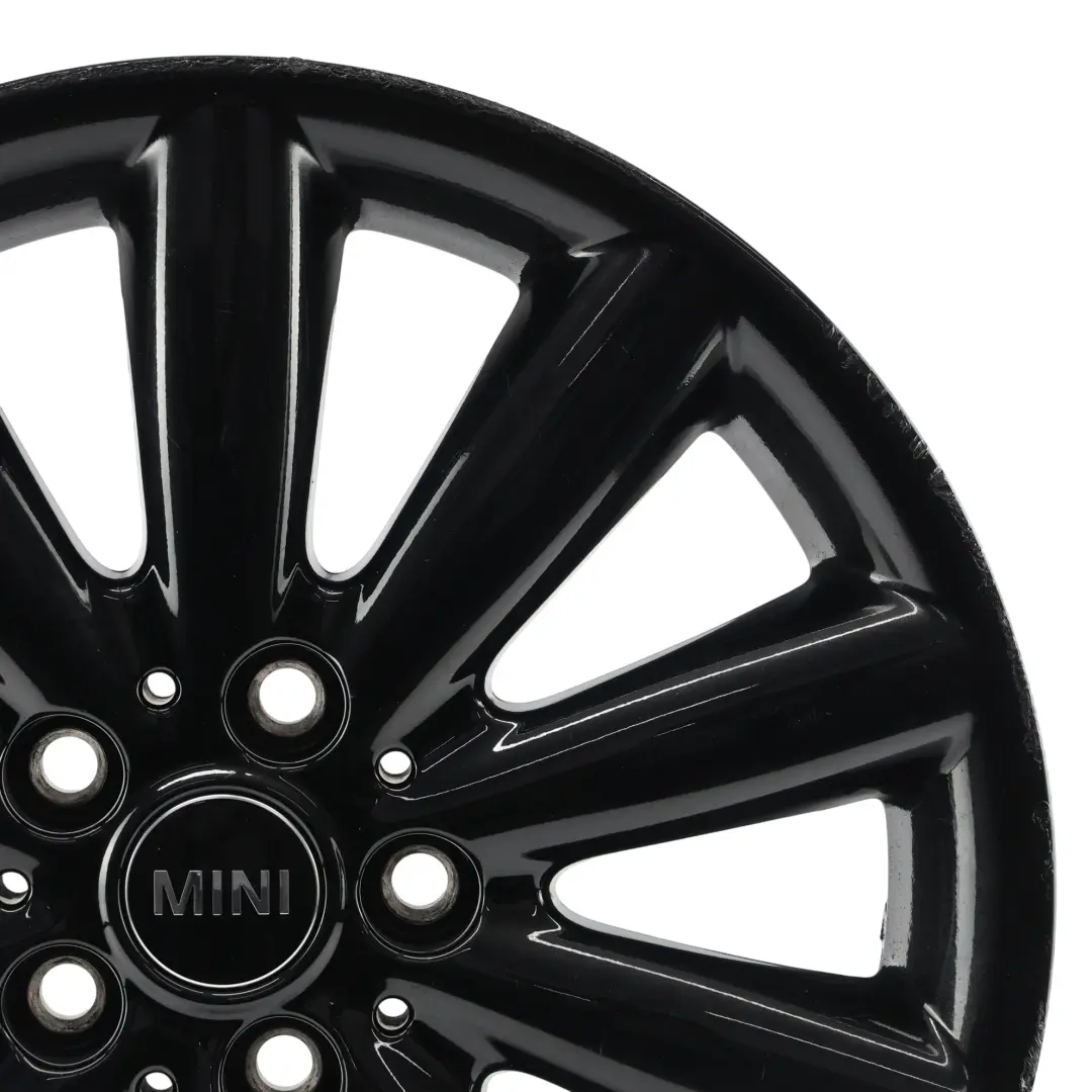 Mini Cooper F55 F56 Schwarz Alufelge 17" ET:54 7J Cosmos Speiche 499 - SKU 6855109-2 - Teilenummer 6855109