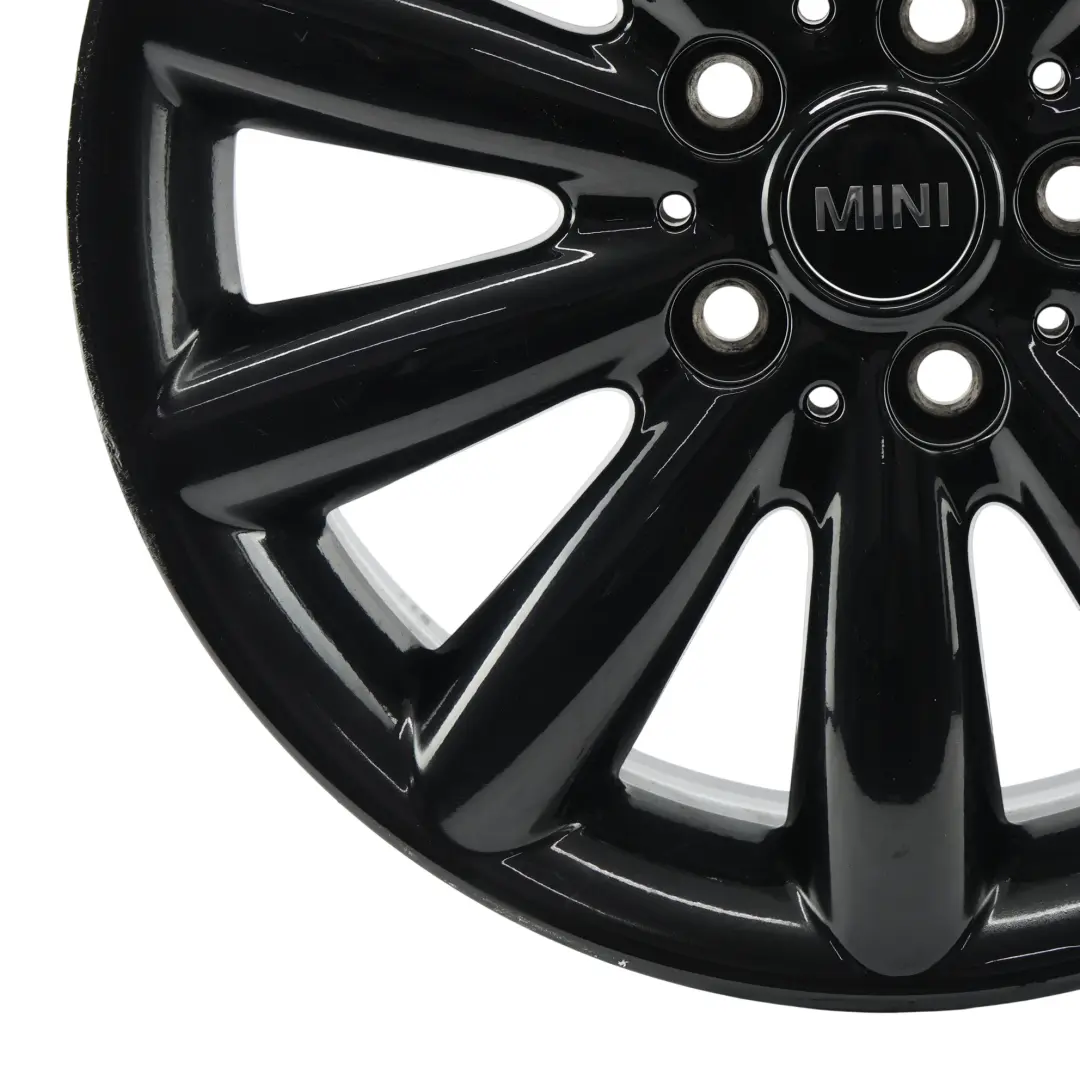 Mini Cooper F55 F56 Wheel Alloy Rim Black 17" ET:54 7J Cosmos Spoke 499 - SKU 6855109-2 - Part number 6855109