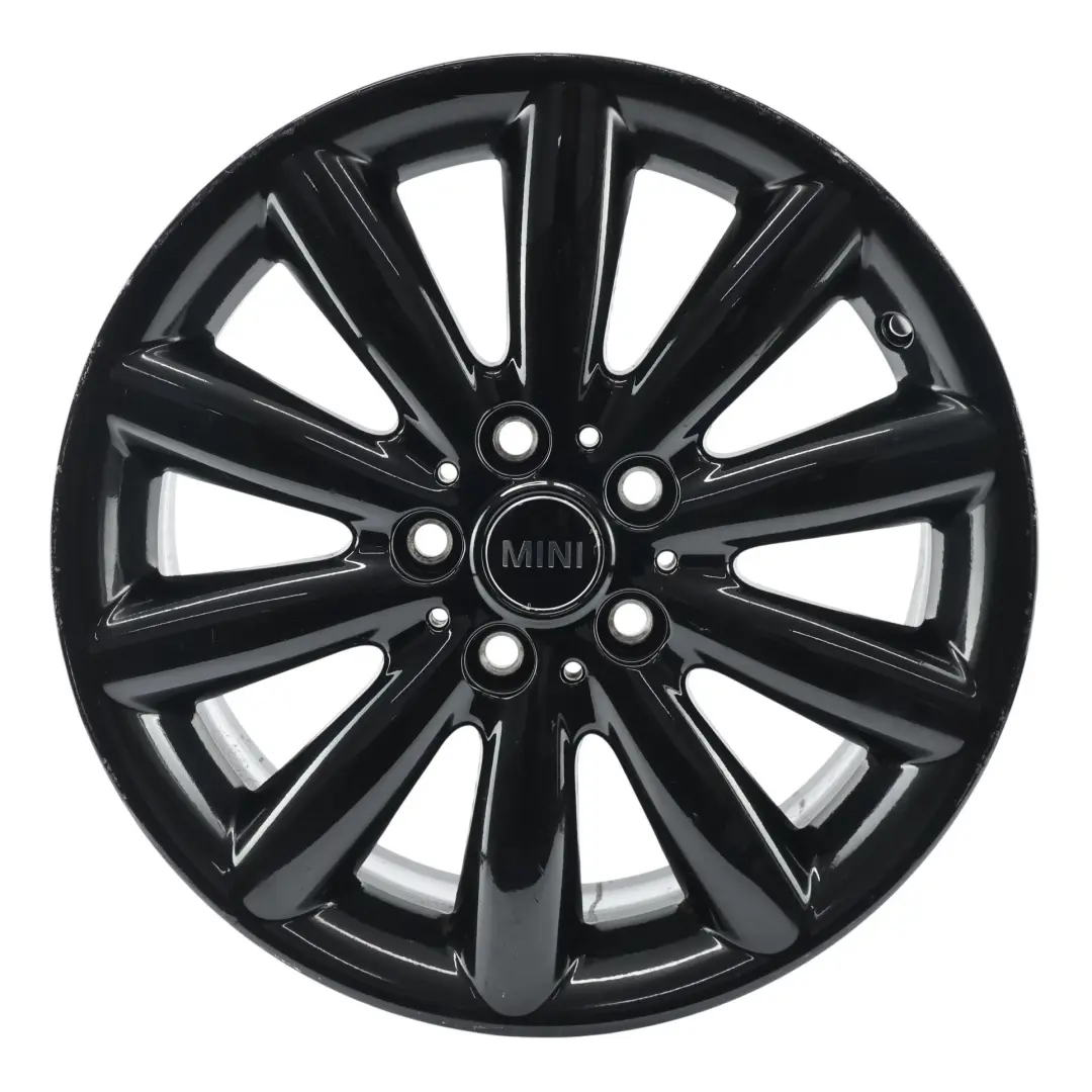 Alloy Rim 17" ET:54 7J Cosmos Spoke 499 to Mini Cooper F55 F56 Black Wheel with Part number 6855109 Mini Cooper F55 F56 Black Wheel Alloy Rim 17" ET:54 7J Cosmos Spoke 499 - SKU 6855109-3 - Part number 6855109