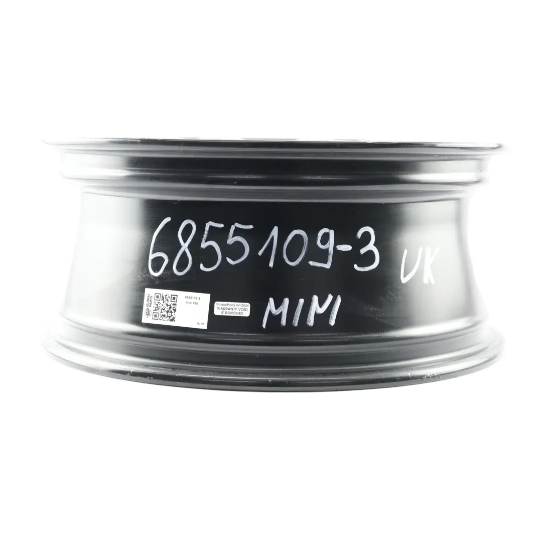 Alloy Rim 17" ET:54 7J Cosmos Spoke 499 to Mini Cooper F55 F56 Black Wheel with Part number 6855109 Mini Cooper F55 F56 Black Wheel Alloy Rim 17" ET:54 7J Cosmos Spoke 499 - SKU 6855109-3 - Part number 6855109