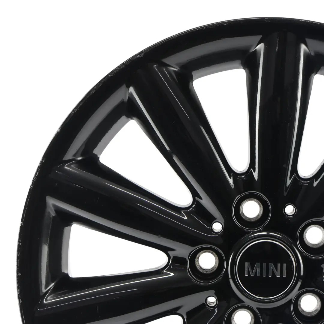 Mini Cooper F55 F56 Black Wheel Alloy Rim 17" ET:54 7J Cosmos Spoke 499 - SKU 6855109-3 - Part number 6855109