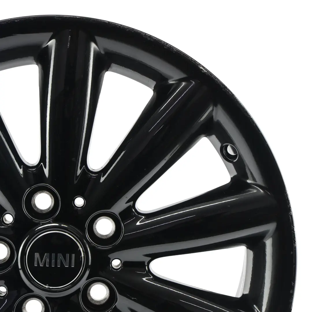 Alloy Rim 17" ET:54 7J Cosmos Spoke 499 to Mini Cooper F55 F56 Black Wheel with Part number 6855109 Mini Cooper F55 F56 Black Wheel Alloy Rim 17" ET:54 7J Cosmos Spoke 499 - SKU 6855109-3 - Part number 6855109