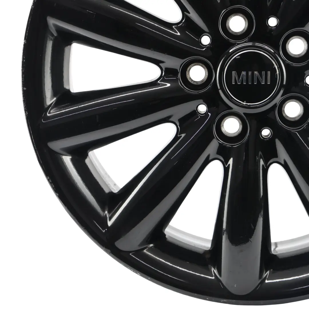 Mini Cooper F55 F56 Black Wheel Alloy Rim 17" ET:54 7J Cosmos Spoke 499 - SKU 6855109-3 - Part number 6855109