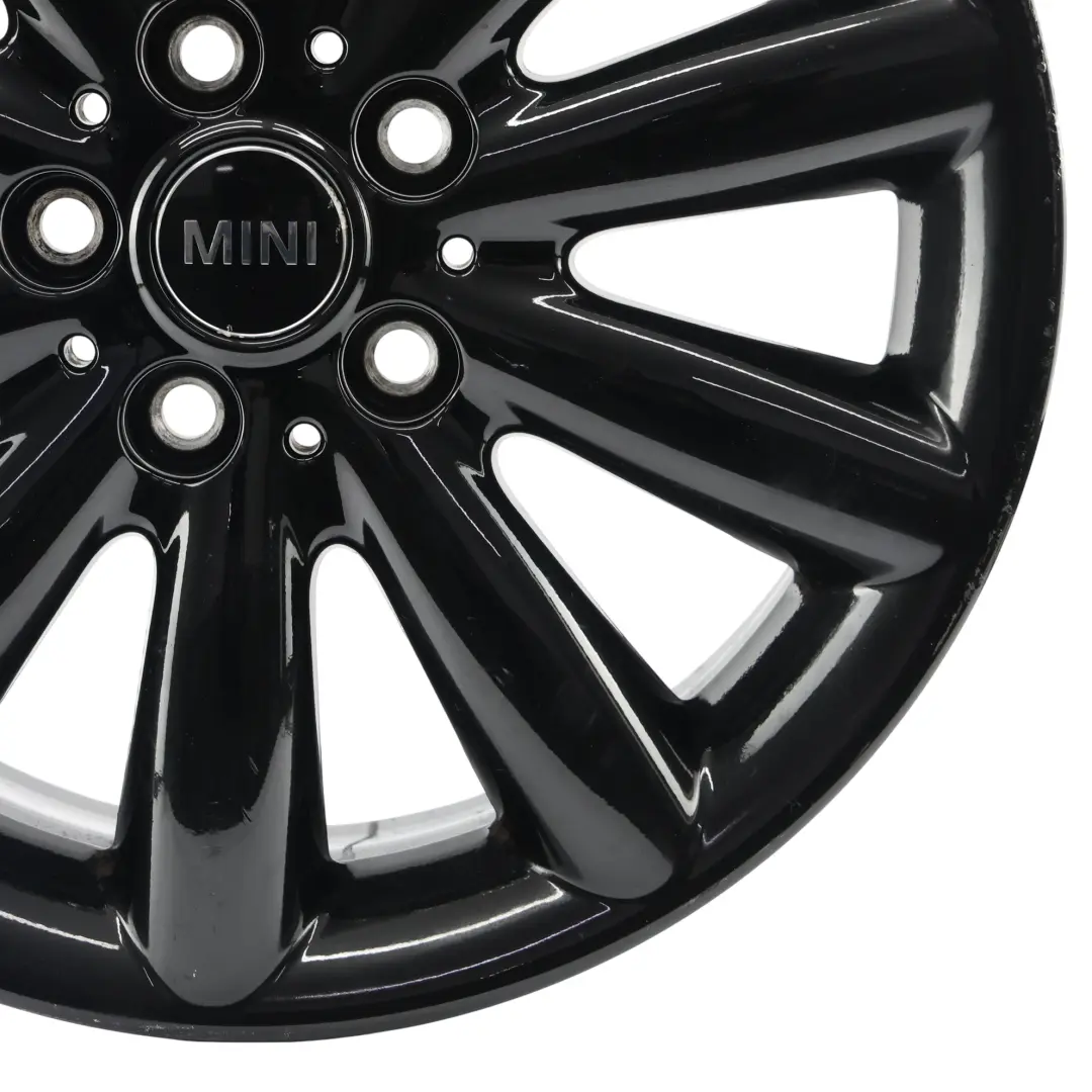 Alloy Rim 17" ET:54 7J Cosmos Spoke 499 to Mini Cooper F55 F56 Black Wheel with Part number 6855109 Mini Cooper F55 F56 Black Wheel Alloy Rim 17" ET:54 7J Cosmos Spoke 499 - SKU 6855109-3 - Part number 6855109