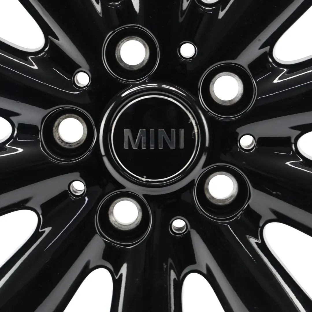 Mini Cooper F55 F56 Black Wheel Alloy Rim 17" ET:54 7J Cosmos Spoke 499 - SKU 6855109-3 - Part number 6855109