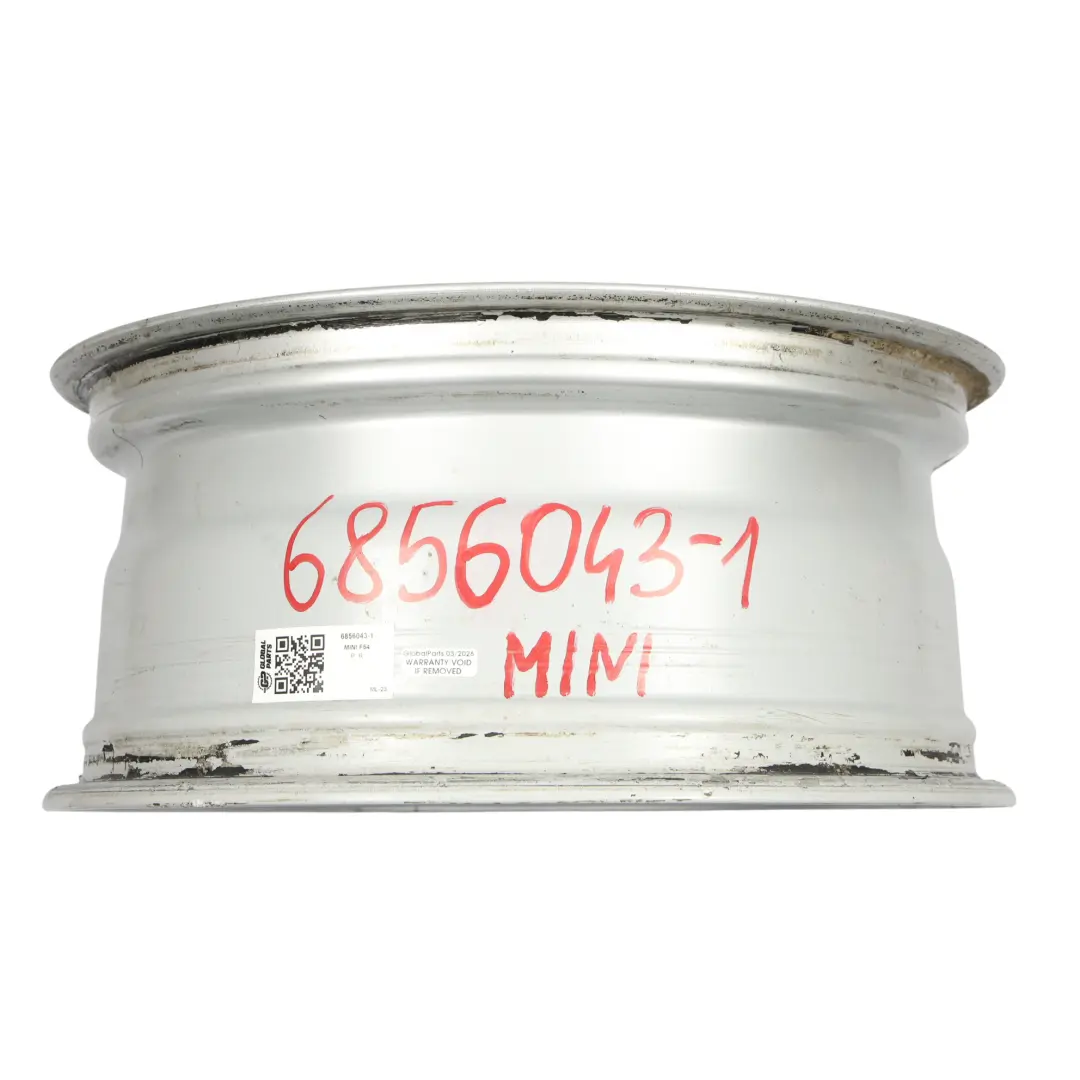 Argento Cerchio in lega 16" ET:54 7J Raggi Revolite per Mini Cooper F54 con numero di parte 6856043 Mini Cooper F54 Argento Cerchio in lega 16" ET:54 7J Raggi Revolite - SKU 6856043-1 - Numero di parte 6856043