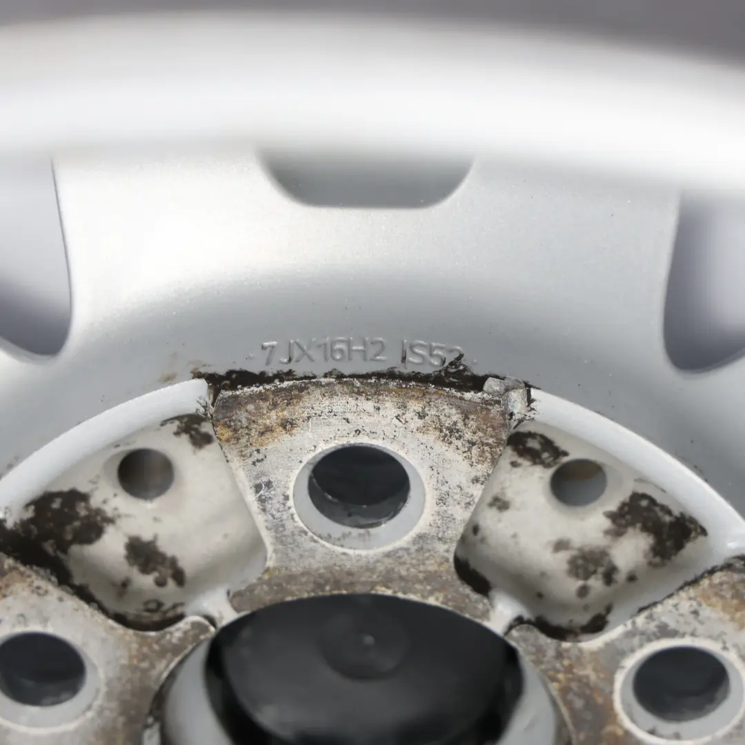 Mini Cooper F54 Jante argentée en alliage 16" ET:54 7J Revolite Spoke - SKU 6856043-1 - Numéro de pièce 6856043