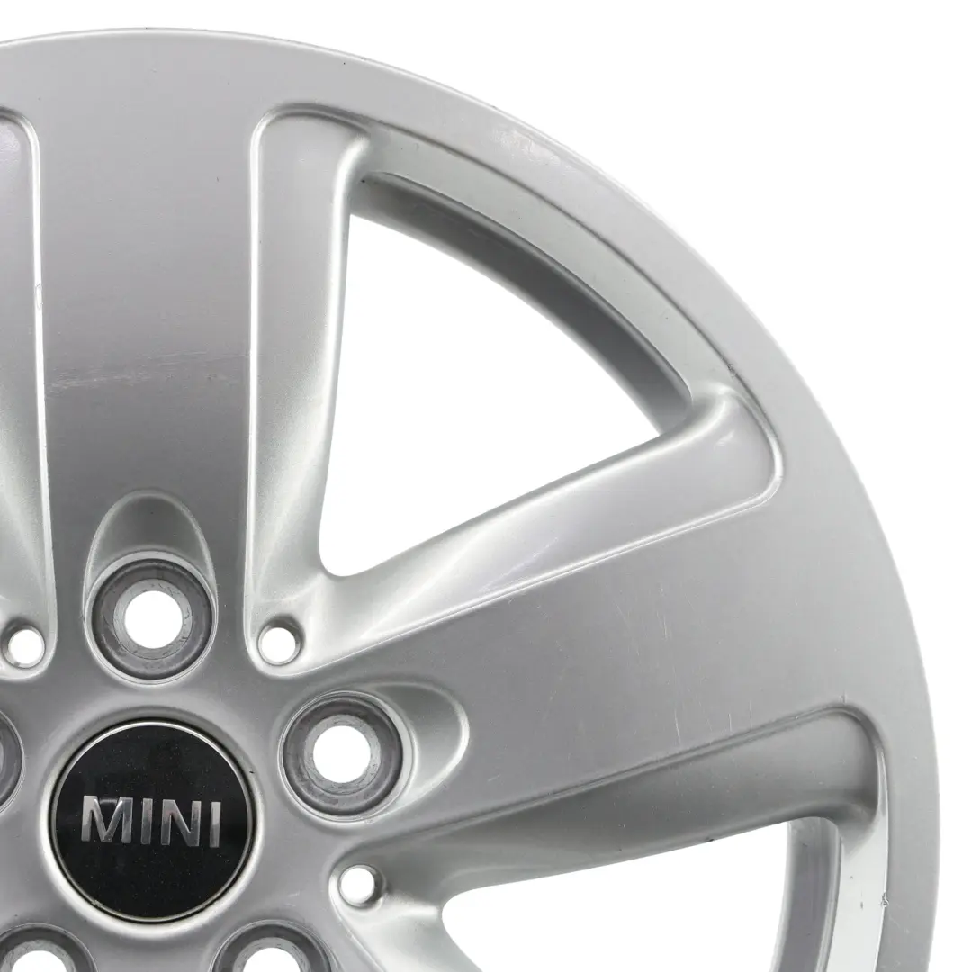 Argento Cerchio in lega 16" ET:54 7J Raggi Revolite per Mini Cooper F54 con numero di parte 6856043 Mini Cooper F54 Argento Cerchio in lega 16" ET:54 7J Raggi Revolite - SKU 6856043-1 - Numero di parte 6856043