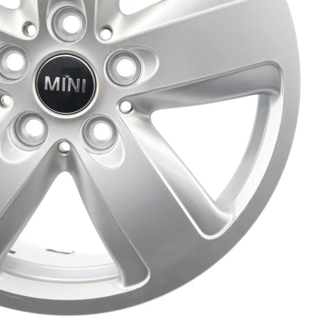 Alloy Rim 16" ET:54 7J Revolite Spoke to Mini Cooper F54 Silver Wheel with Part number 6856043 Mini Cooper F54 Silver Wheel Alloy Rim 16" ET:54 7J Revolite Spoke - SKU 6856043-2 - Part number 6856043