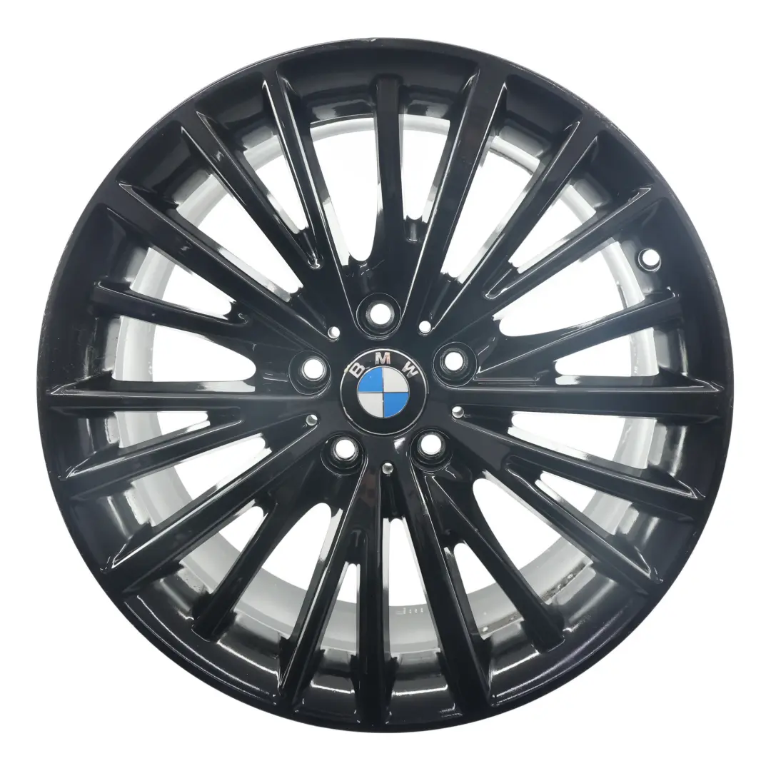 BMW F30 F32 F36 Cerchione Lega Anteriore Nero 19" 8J ET:36 Styling 399 - SKU 6856218-1 - Numero di parte 6856218