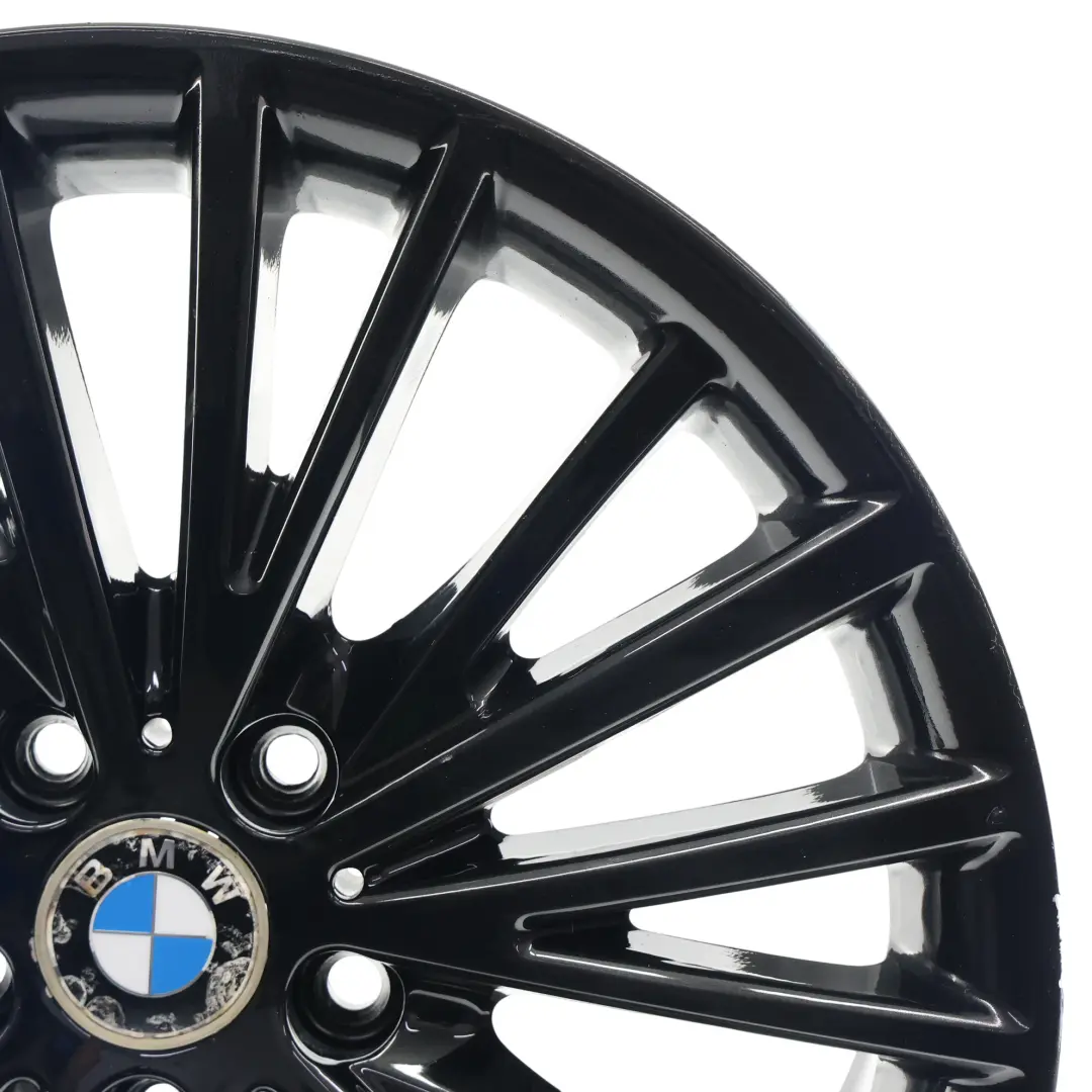 BMW F30 F32 Cerchione Lega Posteriore Nero 19" 8.5J ET:47 Styling 399 - SKU 6856219-4 - Numero di parte 6856219