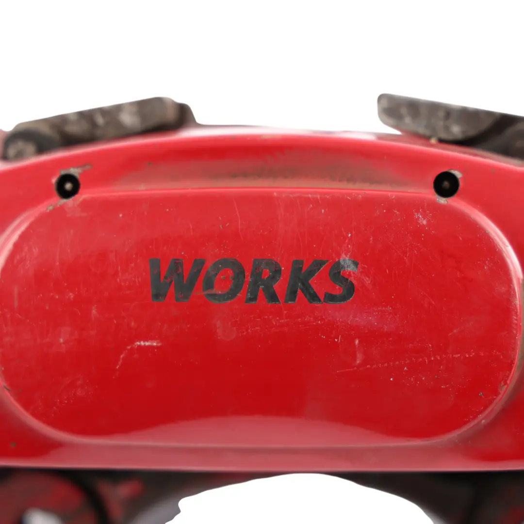 Front Wheel Brembo Brakes Caliper Set to Mini R55 R56 R57 JCW John Cooper Works with Part number 6856652 Mini R55 R56 R57 JCW John Cooper Works Front Wheel Brembo Brakes Caliper Set - SKU 6856651-1 - Part number 6856652